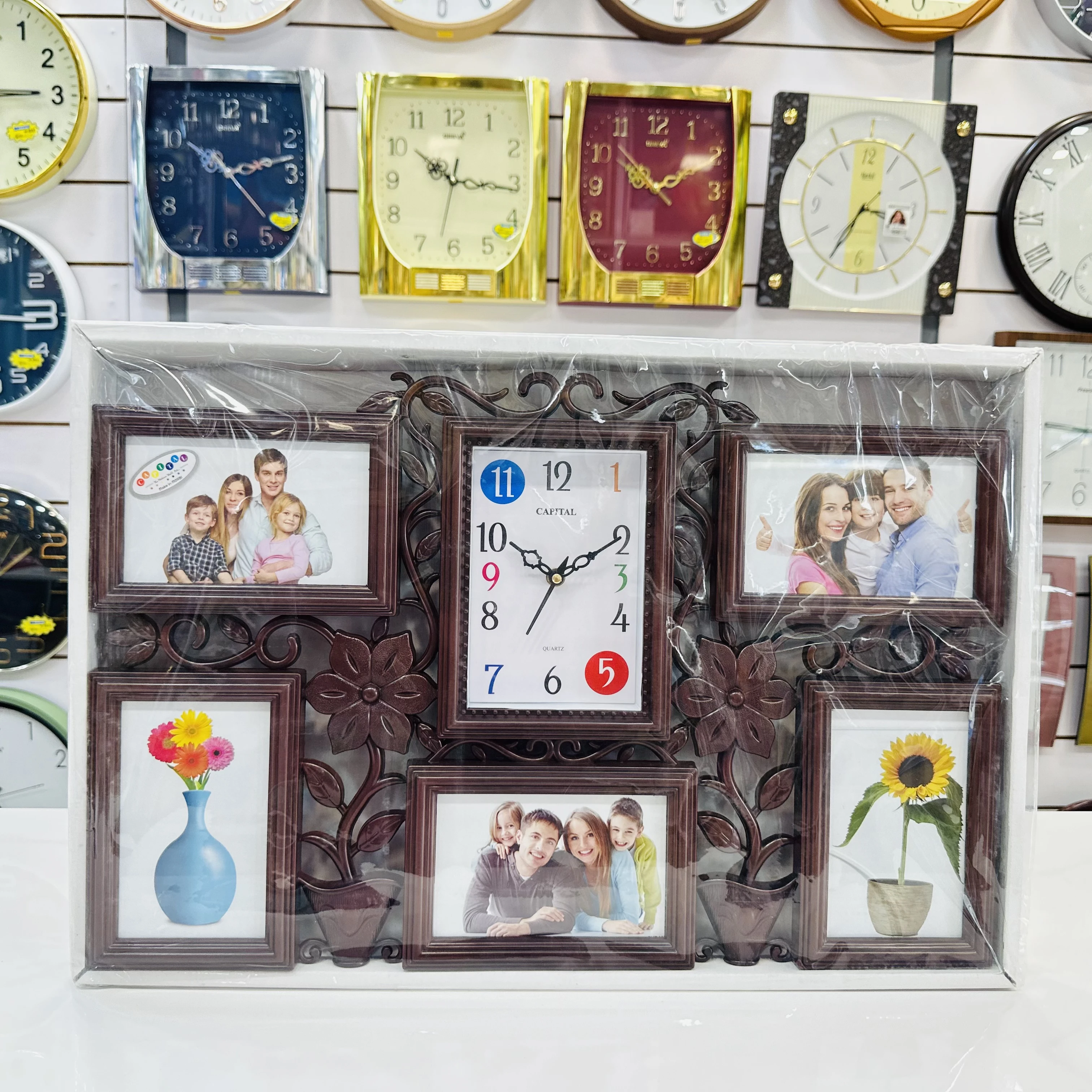 Capital Quartz wall clock(SKU-WMAG5H)