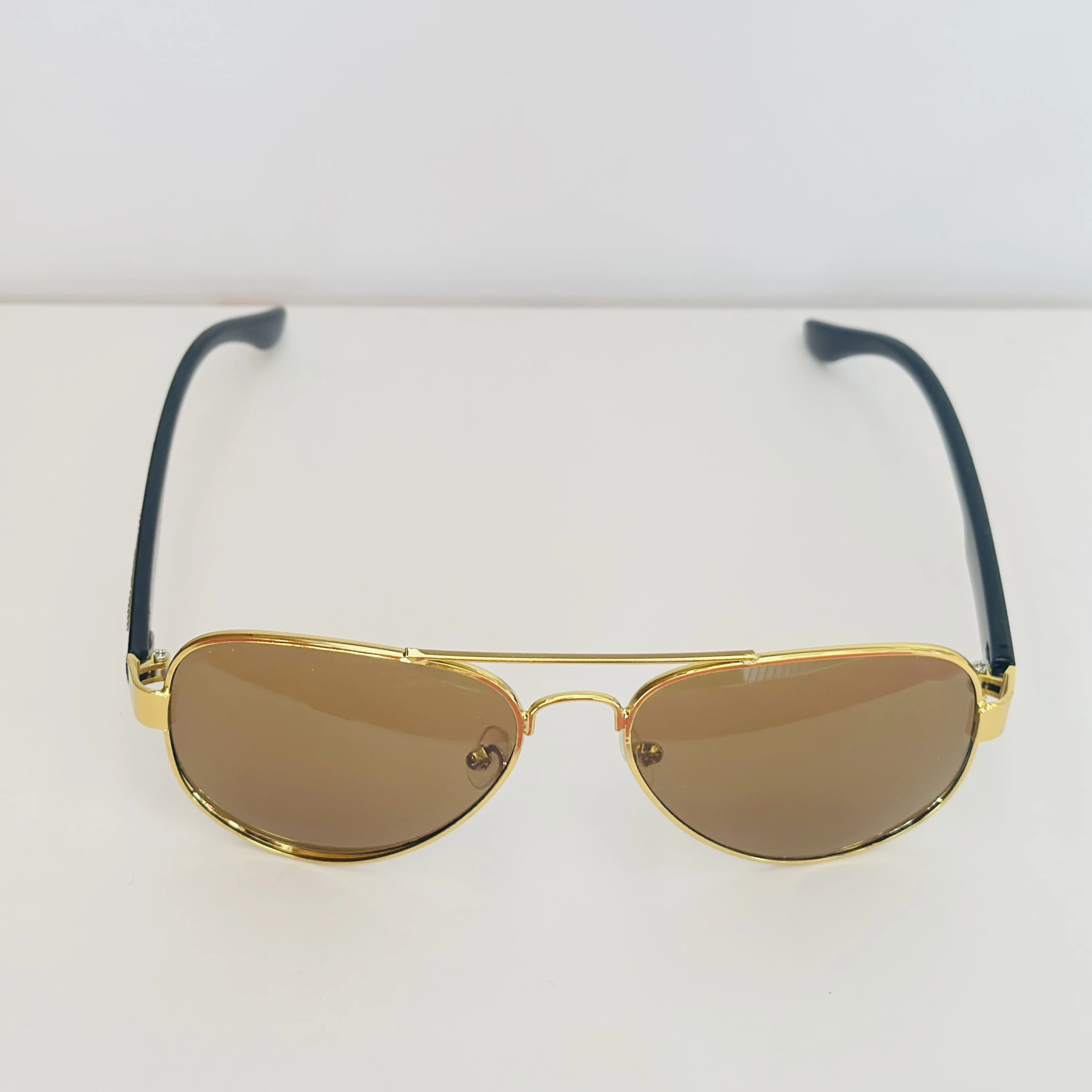 Black aviator sunglasses