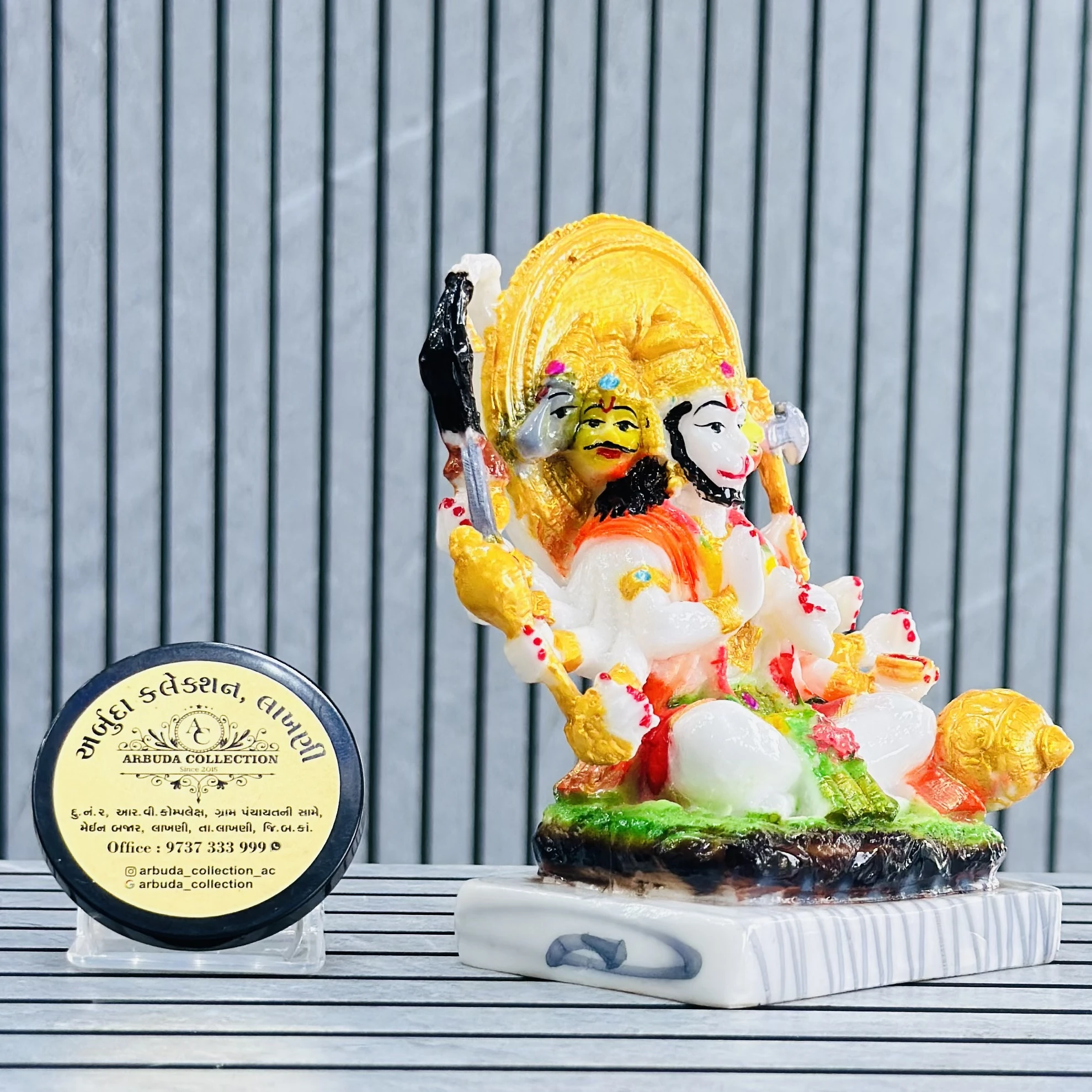 Panchmukhi Hanuman marble murti