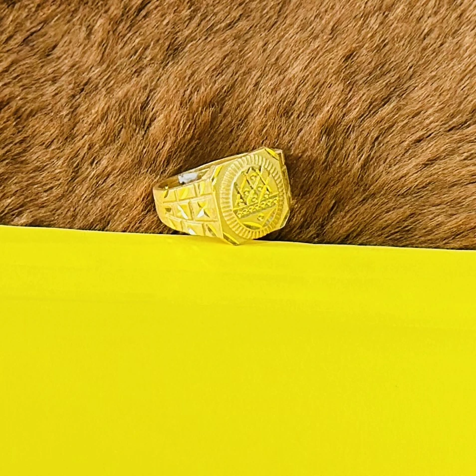 22K gold ring for men