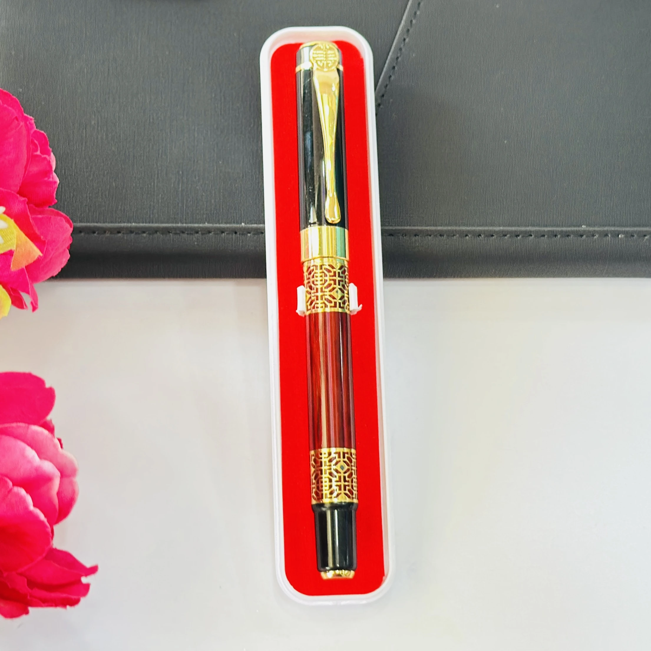 Chinese classical style metal ballpoint pen