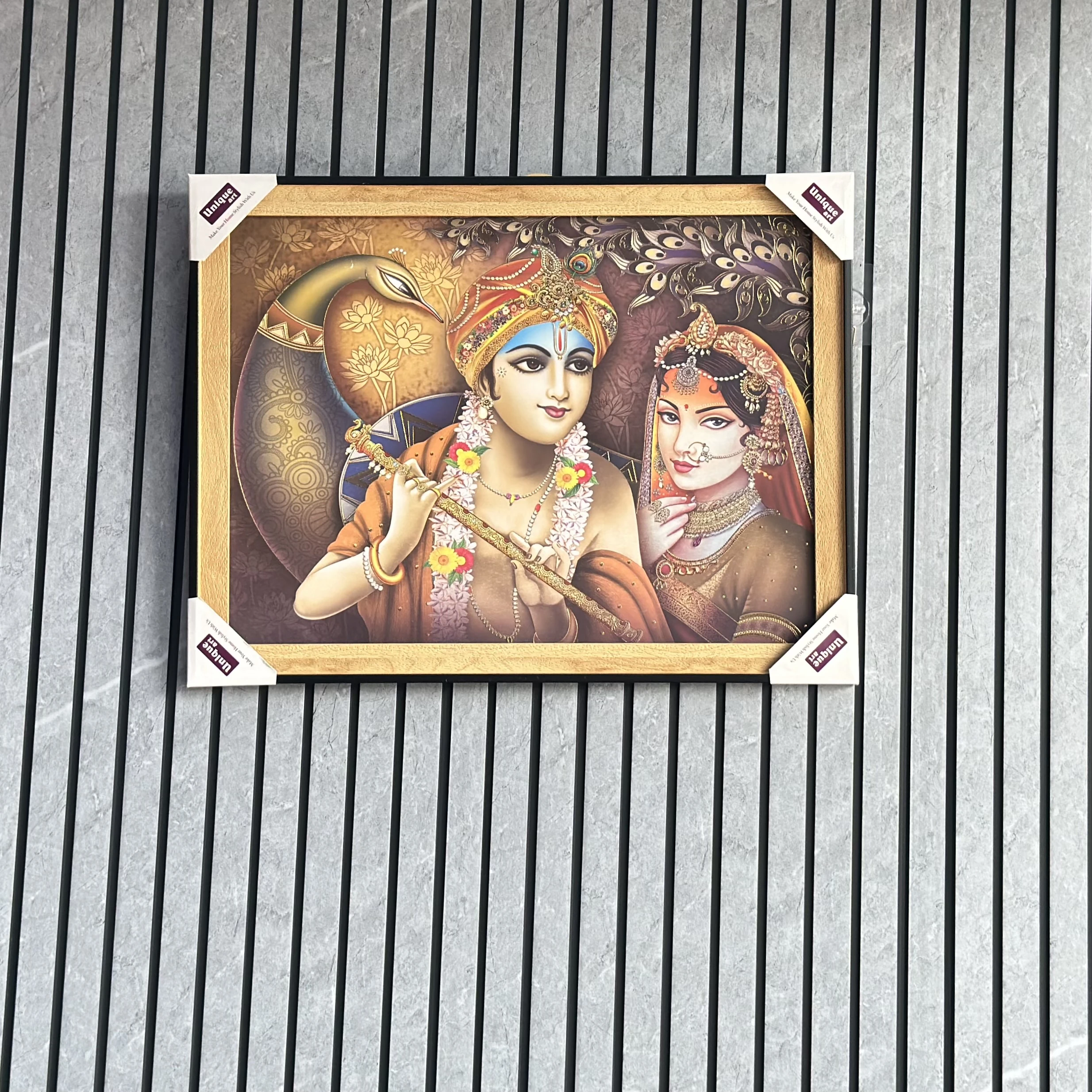 Radha Krishna photo frame(SKU-5OOJX3)