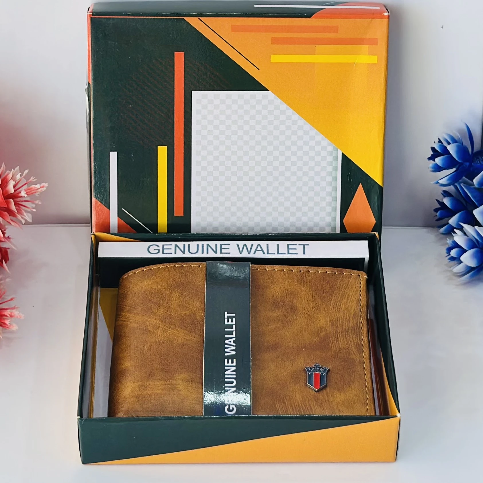 perfect sized artificial leather wallet