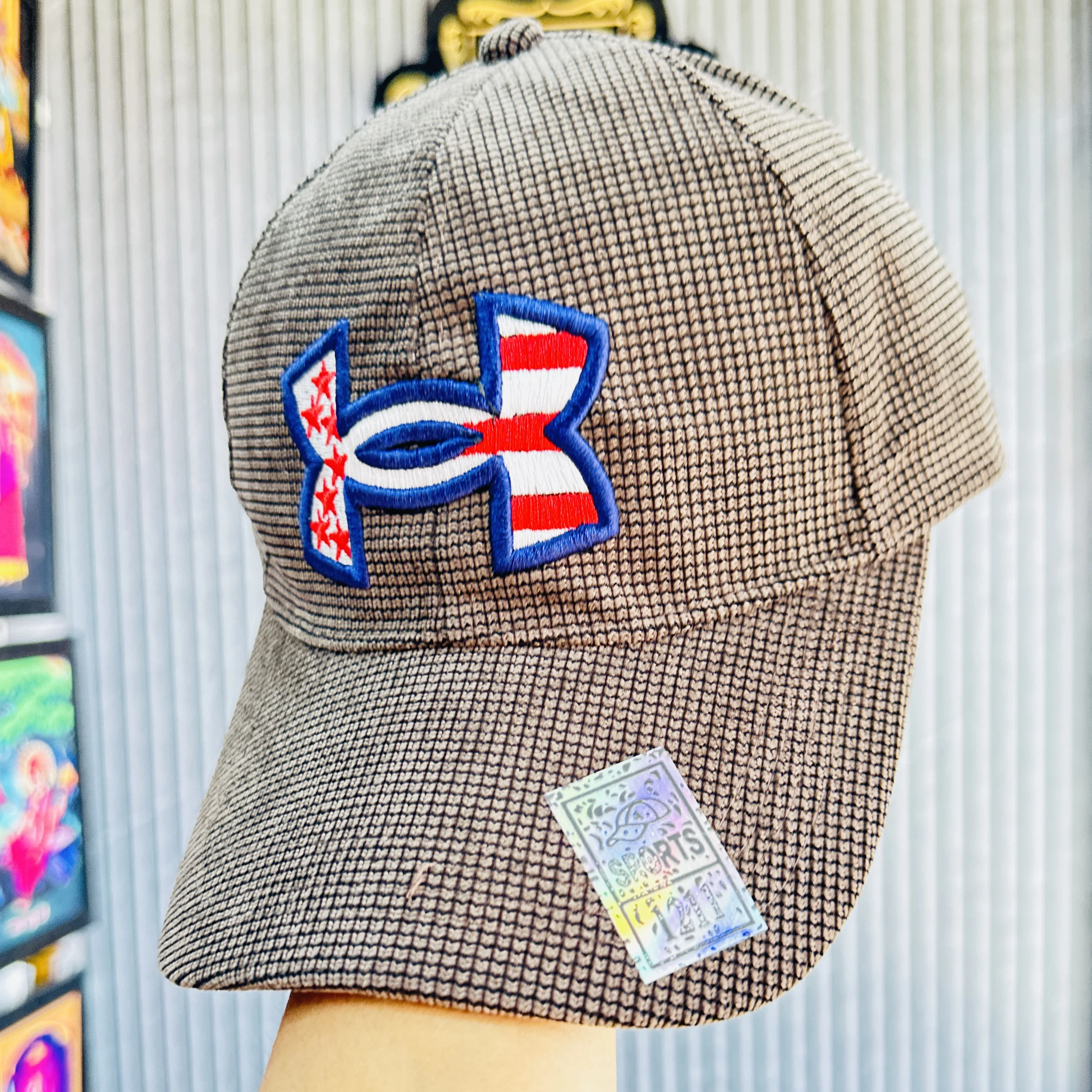 corduroy baseball cap