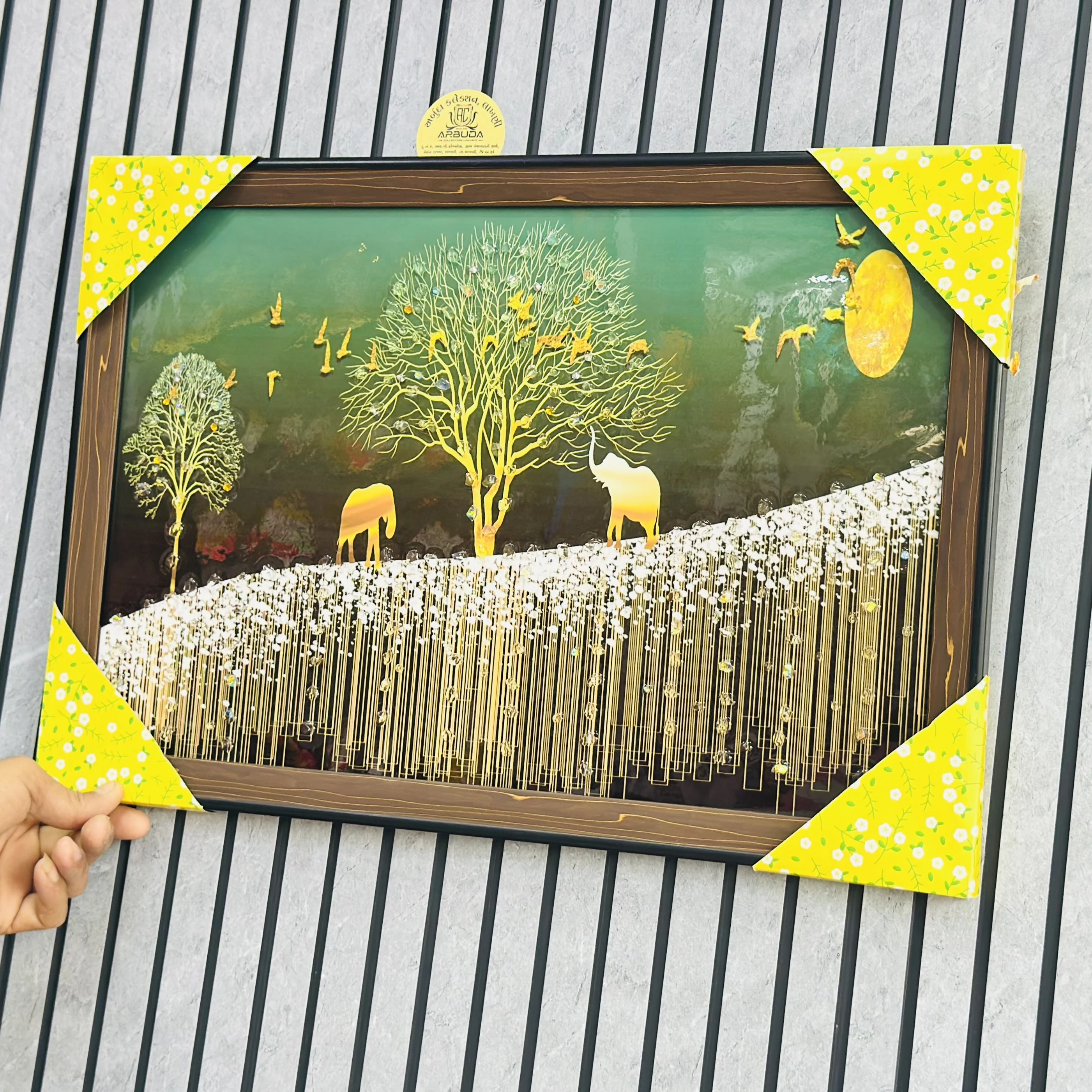 Decorative wall painting(SKU-HV5LGW)
