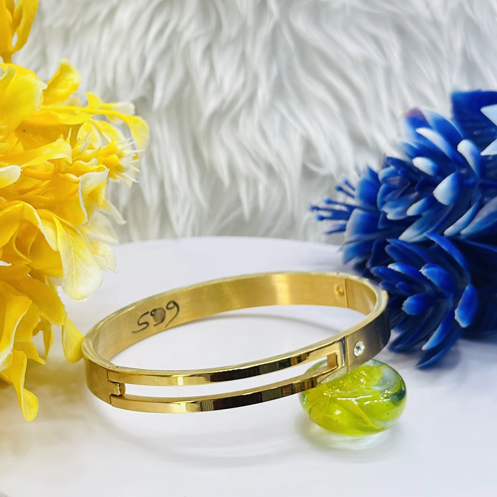 Gold plated Breslet (Kada)