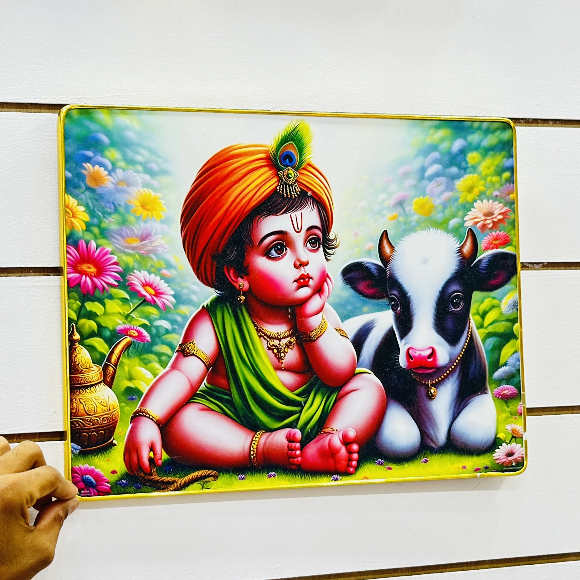 Baby Krishna Frame …. M8H7ZV