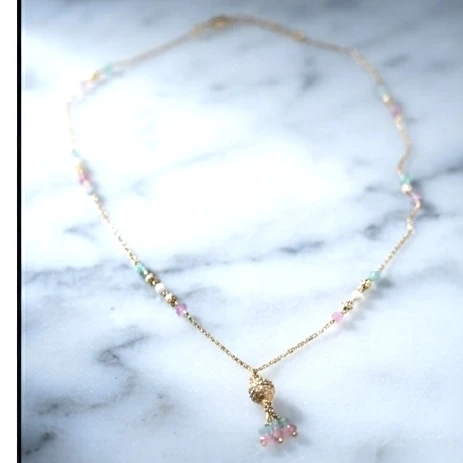 Gold plated necklace