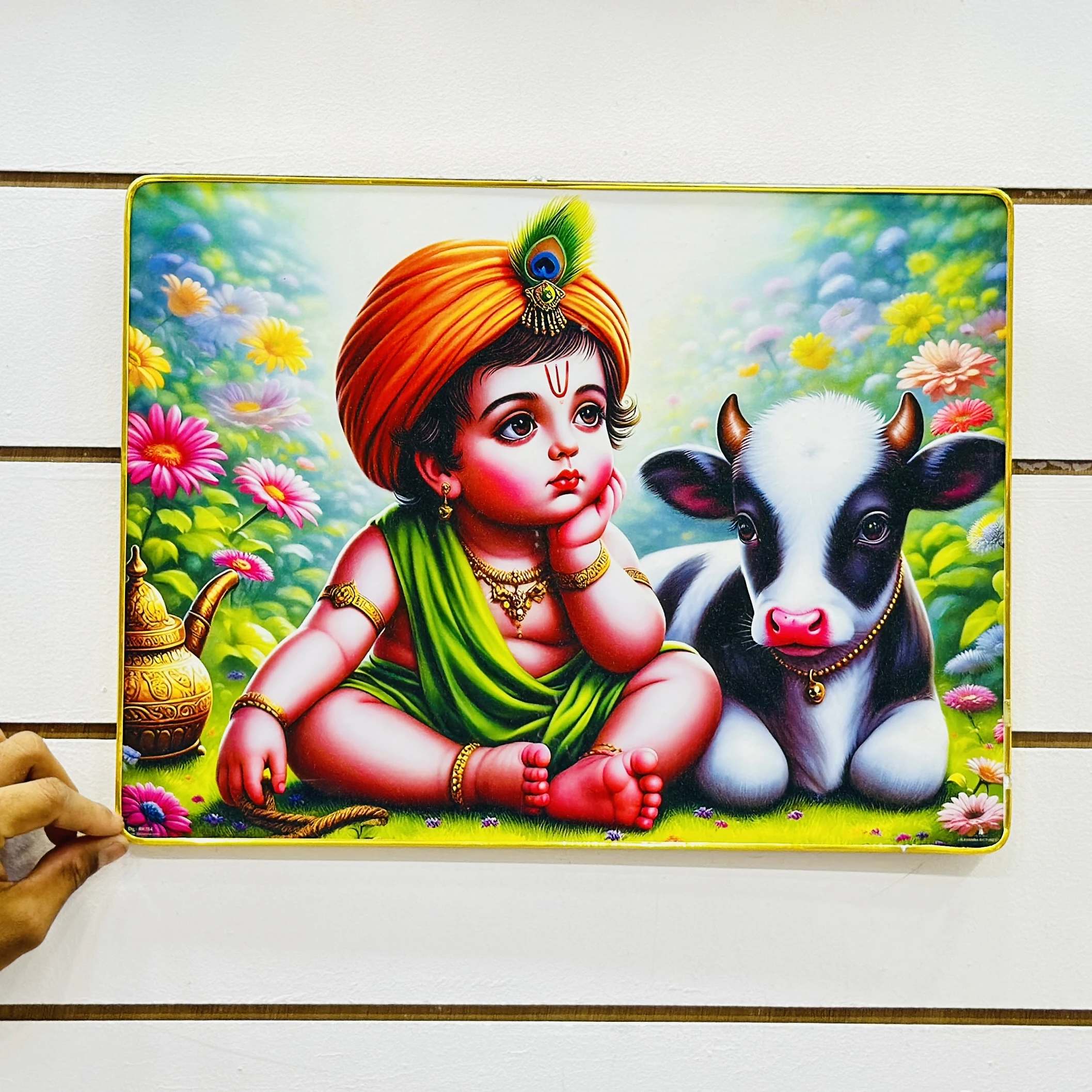 Baby Krishna Frame …. M8H7ZV