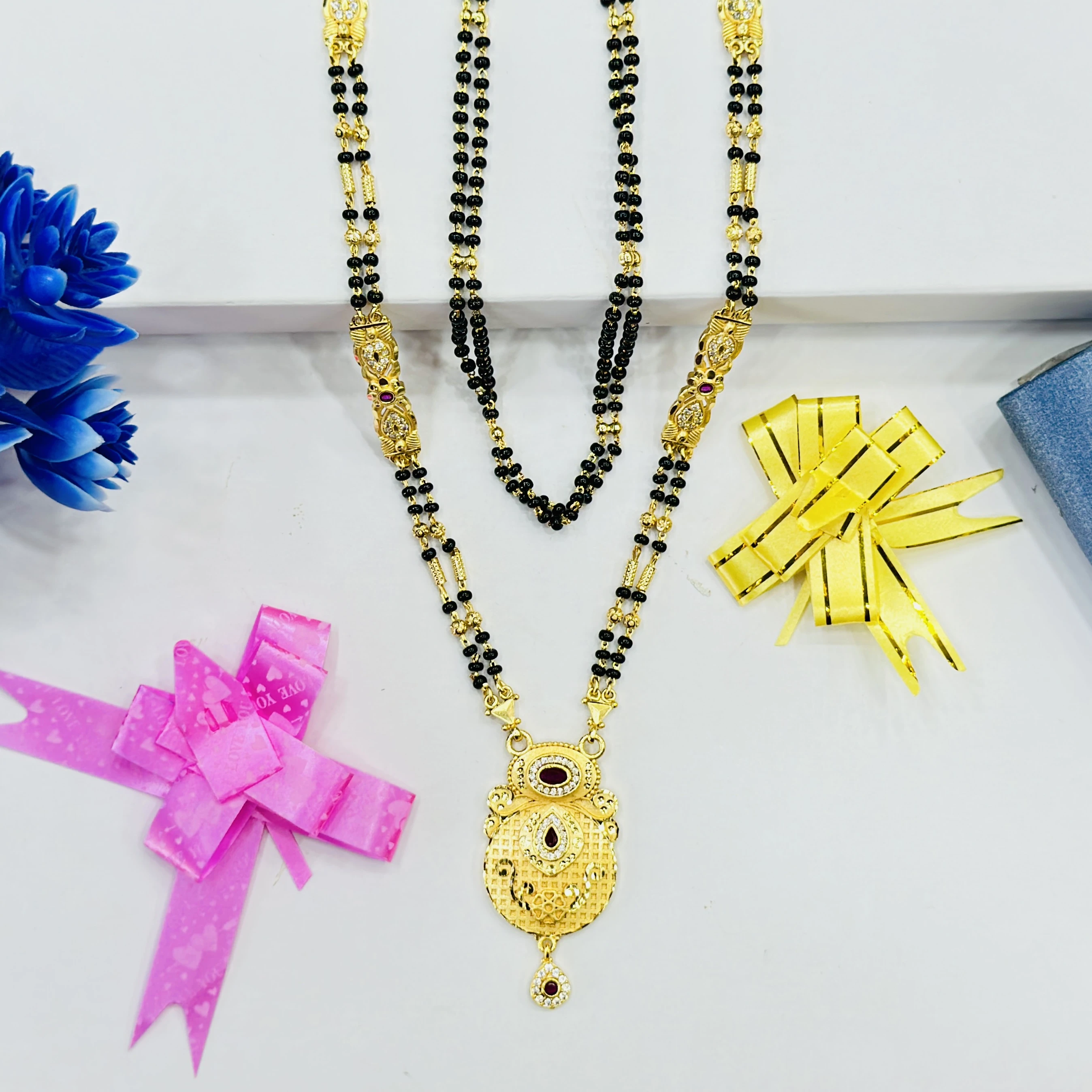 Gold plated Mangalsutra