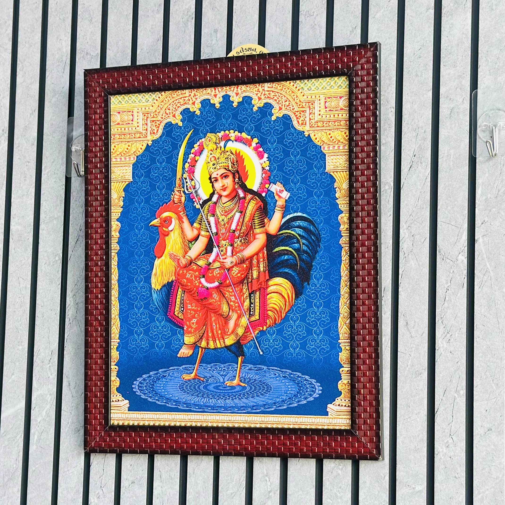 Bahuchar mataji frame (SKU-JOL4DF)