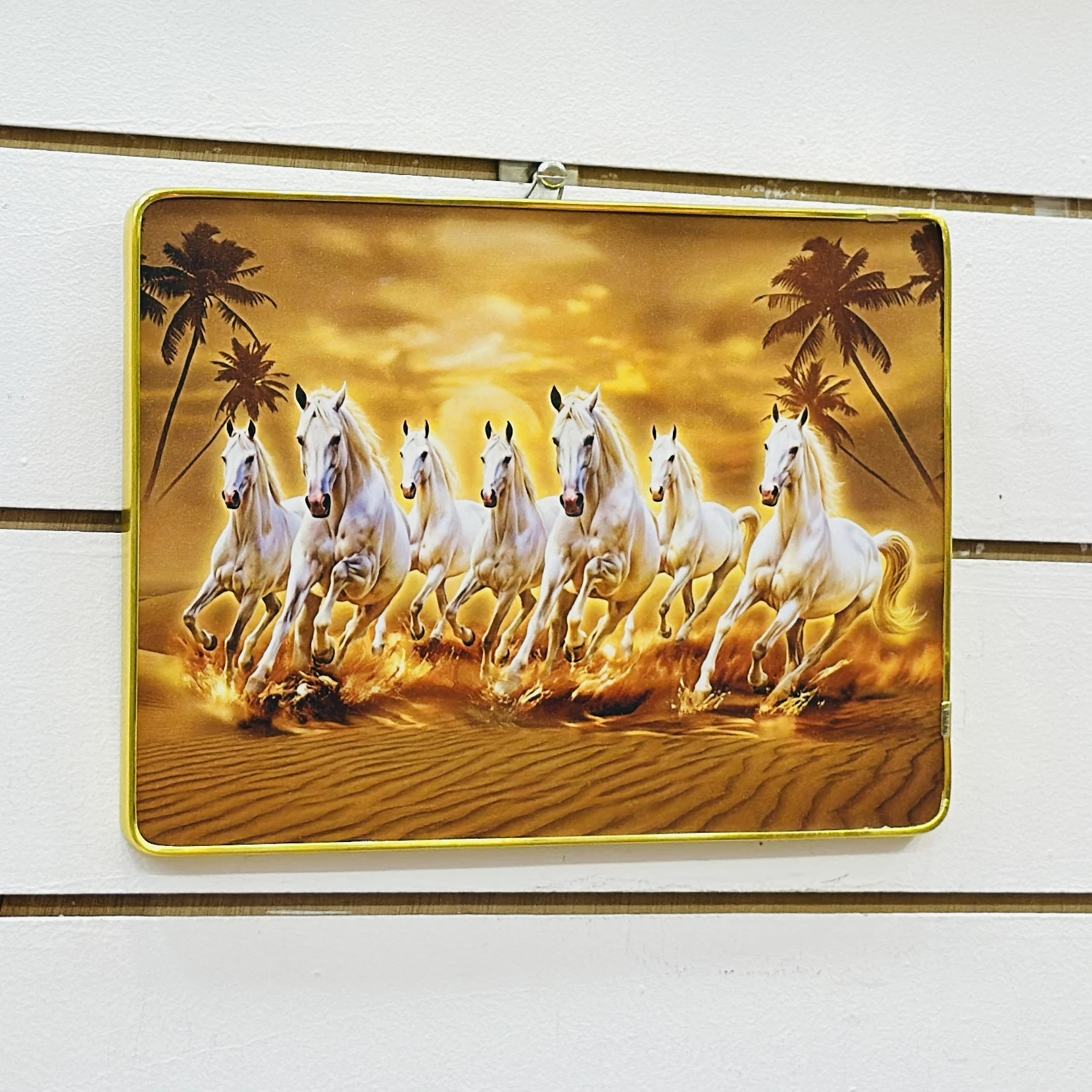 Seven Horses Vastu Painting….. A8MOMT