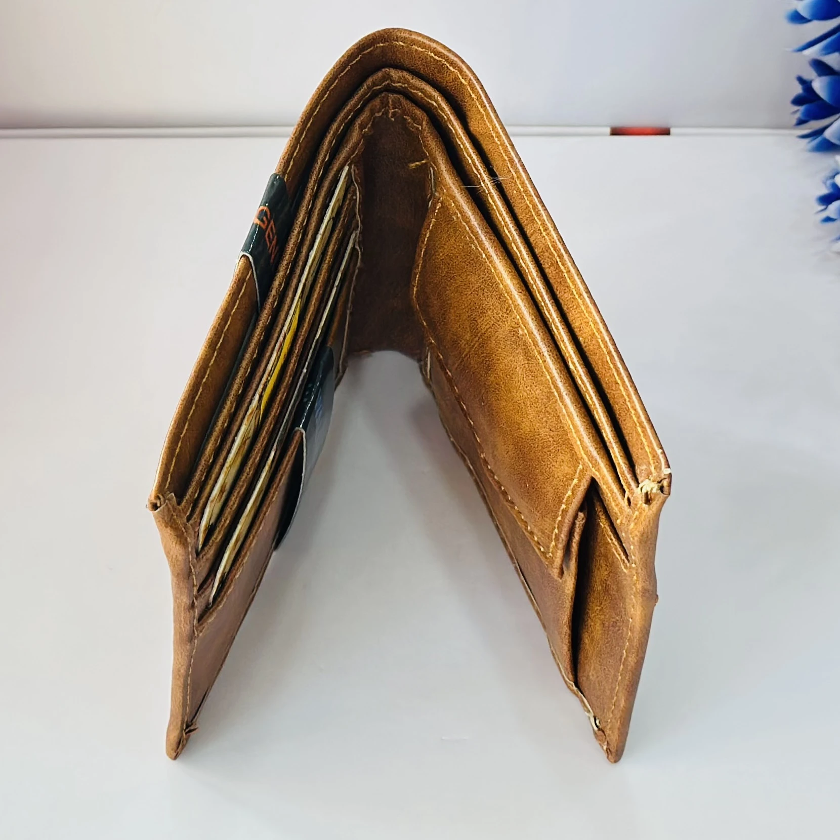 perfect sized artificial leather wallet