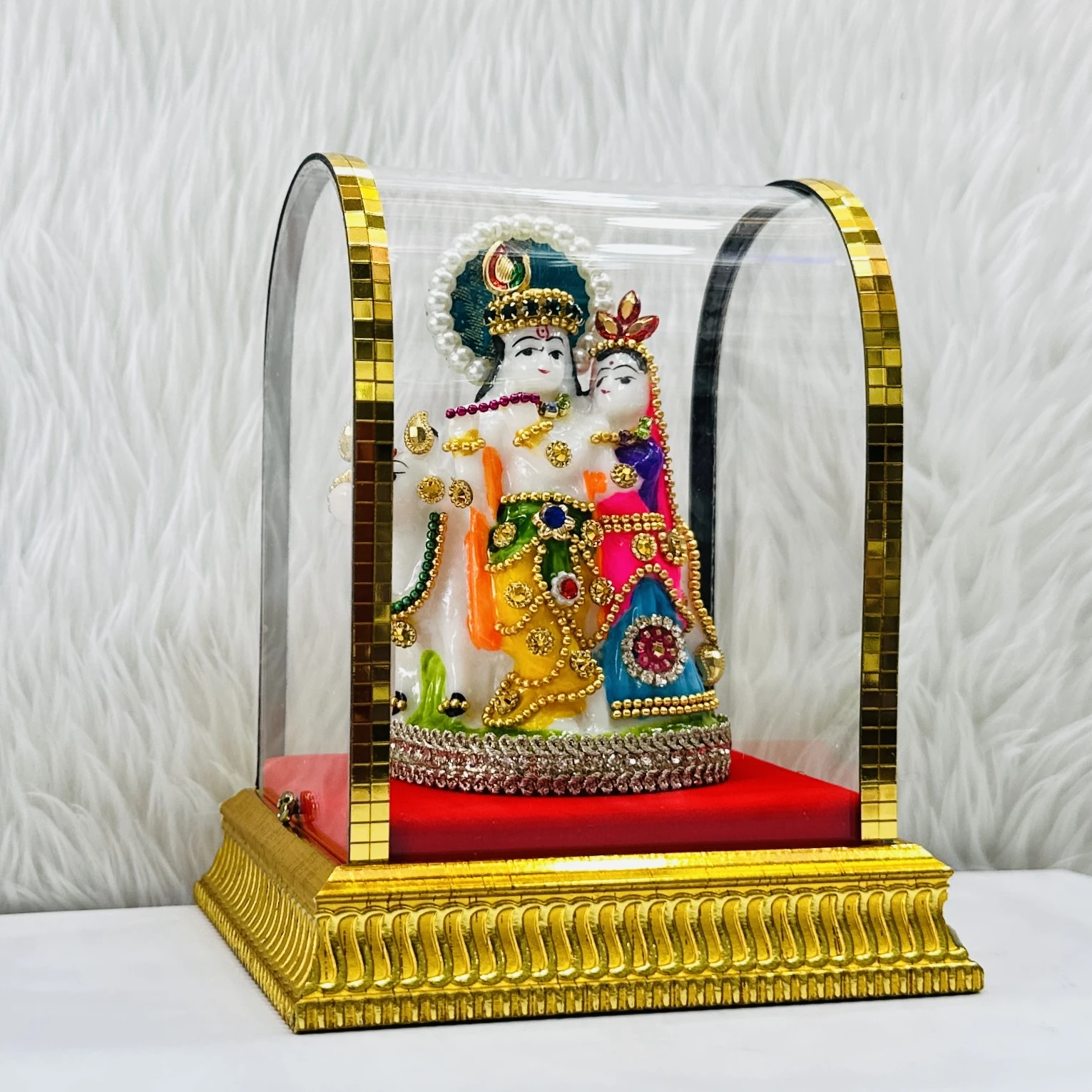 Decorative Radha Krishna idol