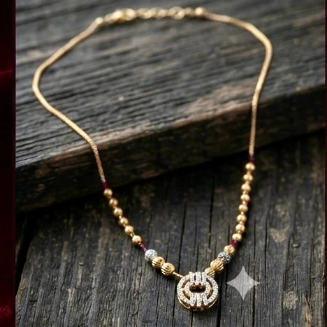 alloy necklace features a circular cubic zirconia pendant