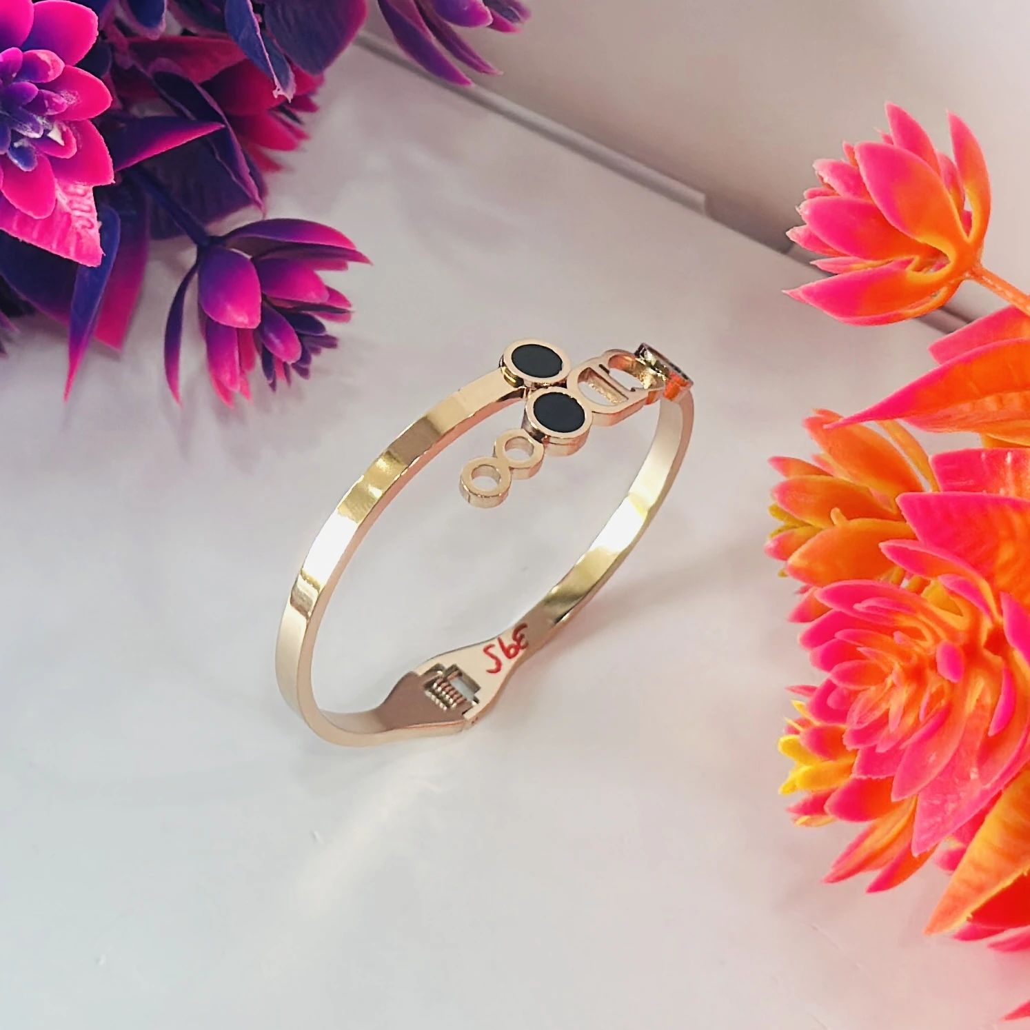 Rose gold-plated bracelet