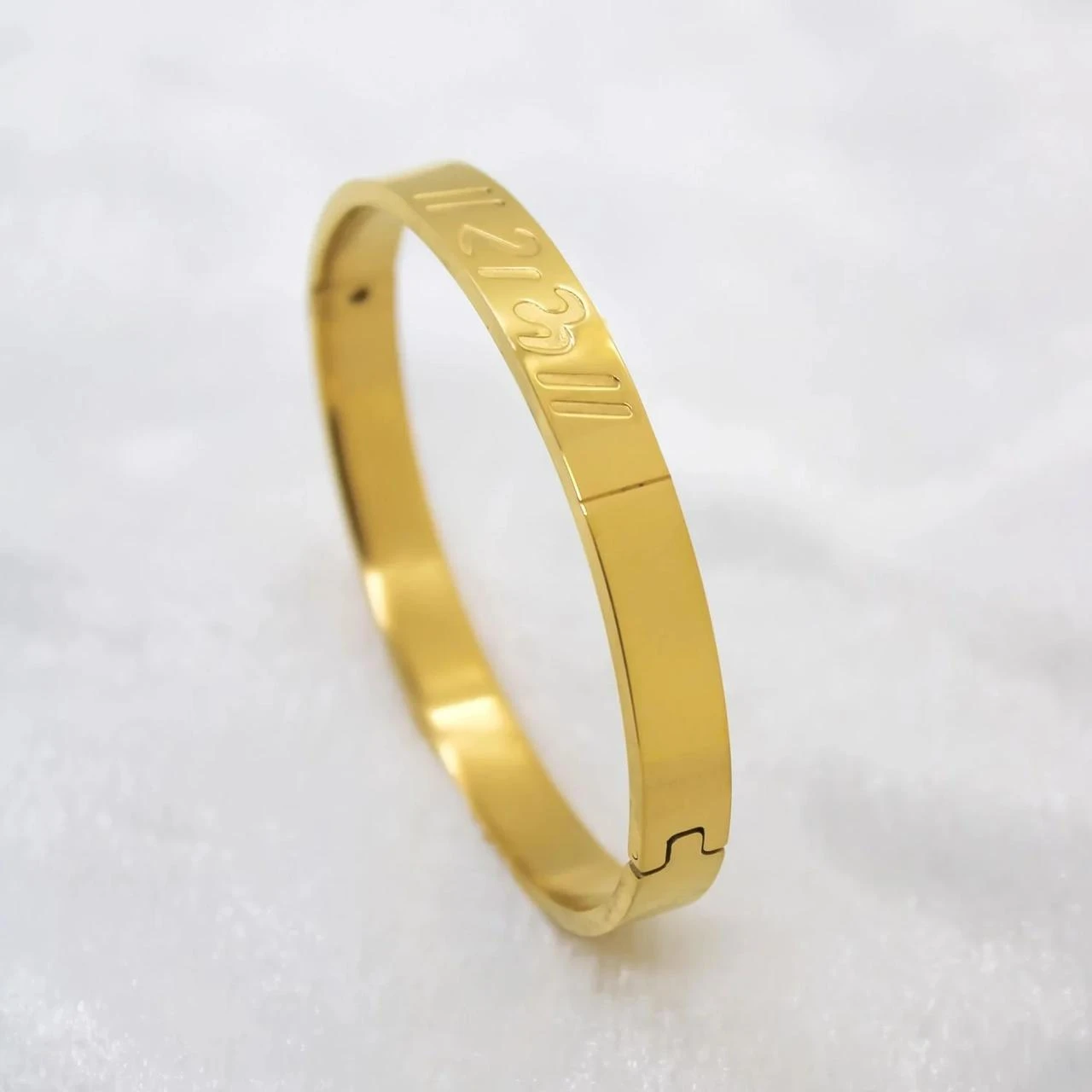Gold plated stainless steel Ram kada