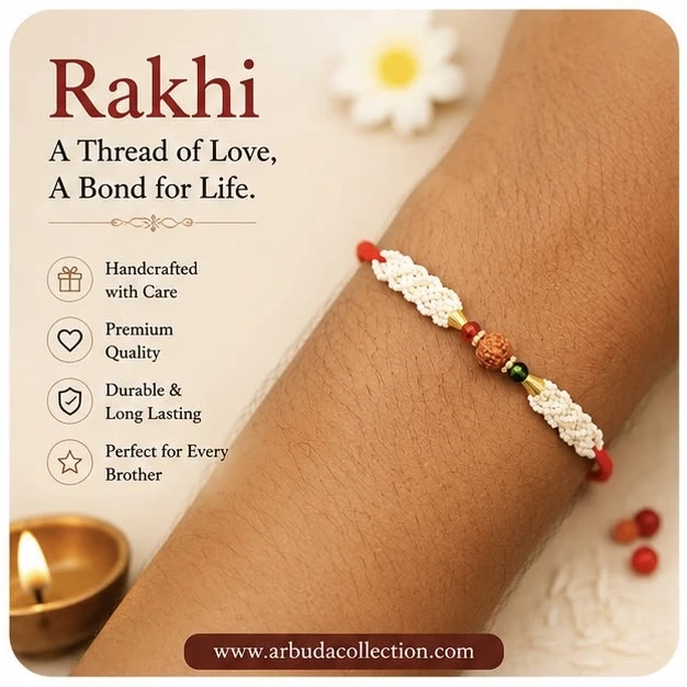 “Rudraksha Bead" Rakhi