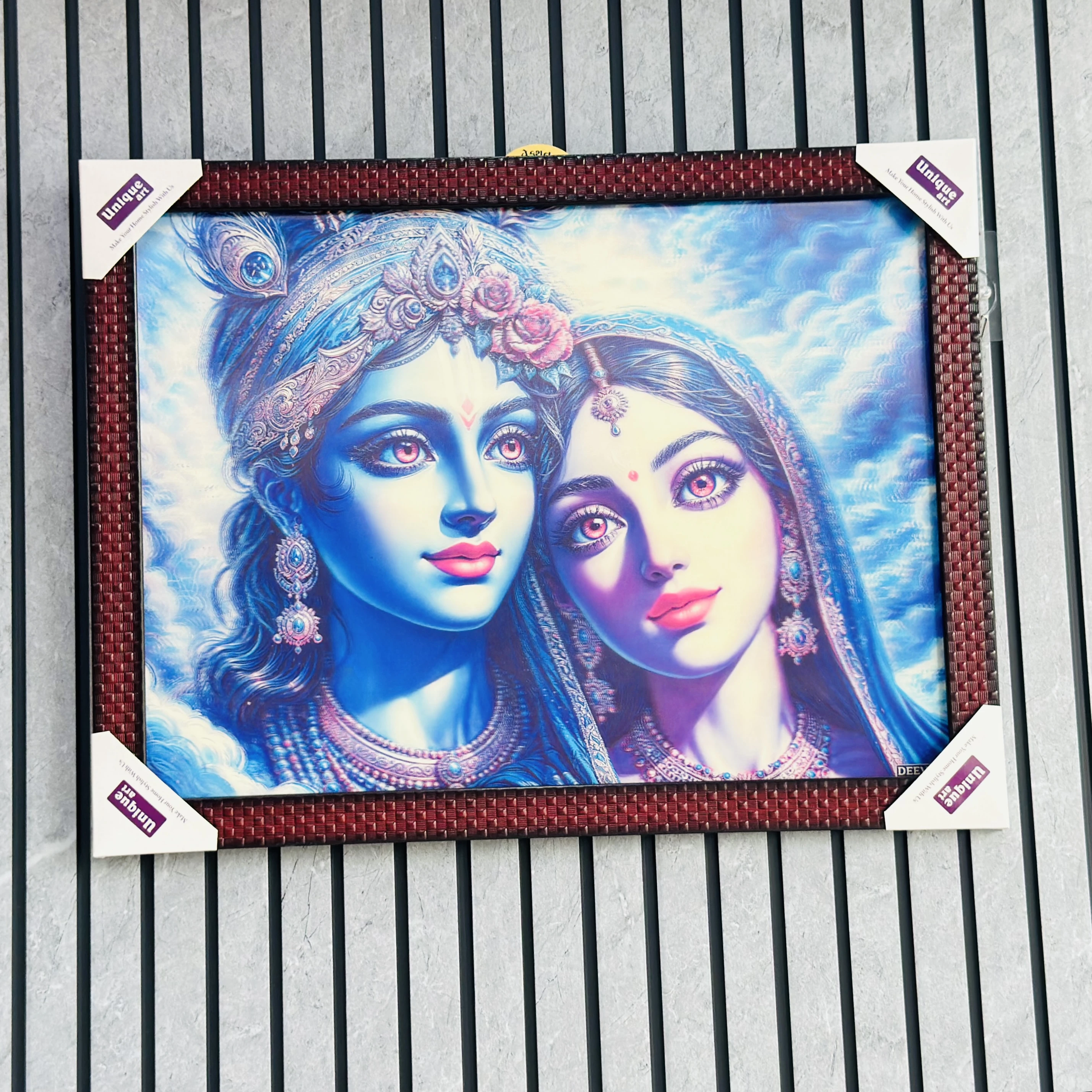 રાધા ક્રિશ્રના વોલ આર્ટ (SKU-YA07UH)