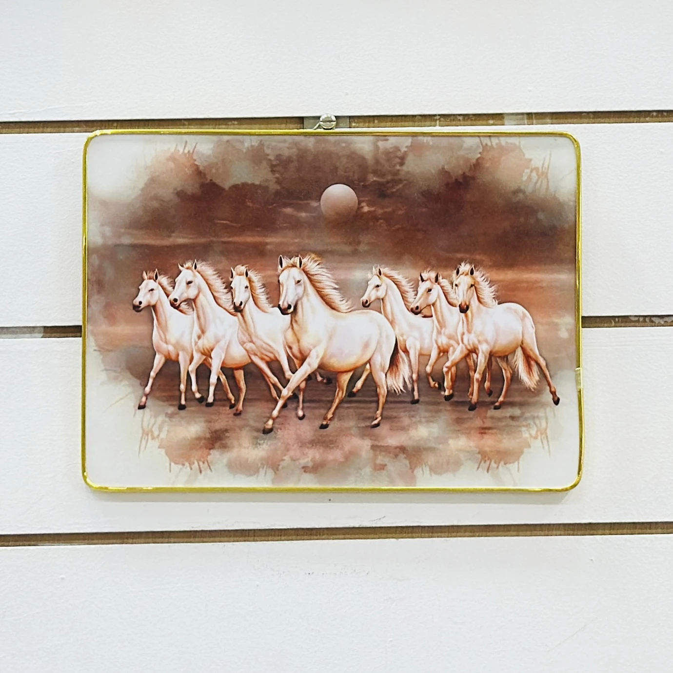 Seven Running Horses painting Frame ……Z3PT8B