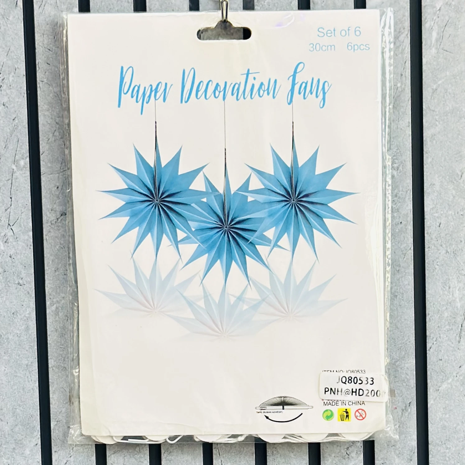 Paper decoration fans