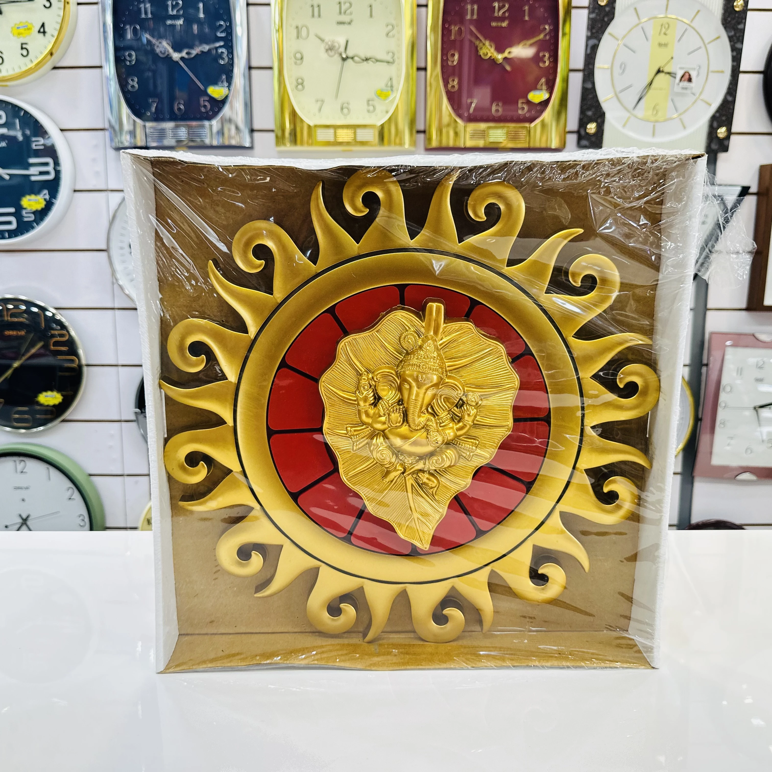 Ganesha Sun wall hanging(SKU-5V9DEK)