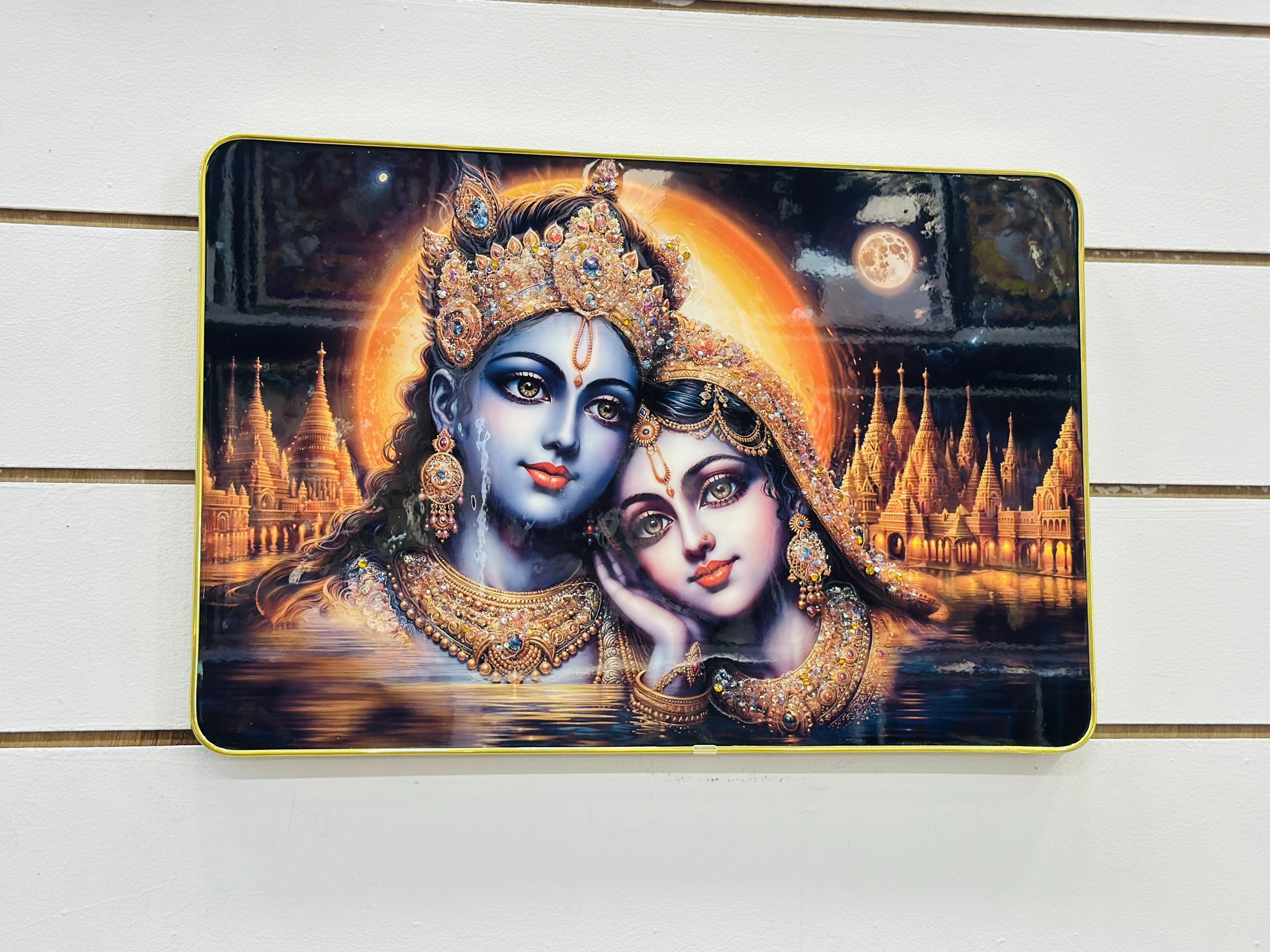 Radha Krishna frame (SKU-Y1396W)