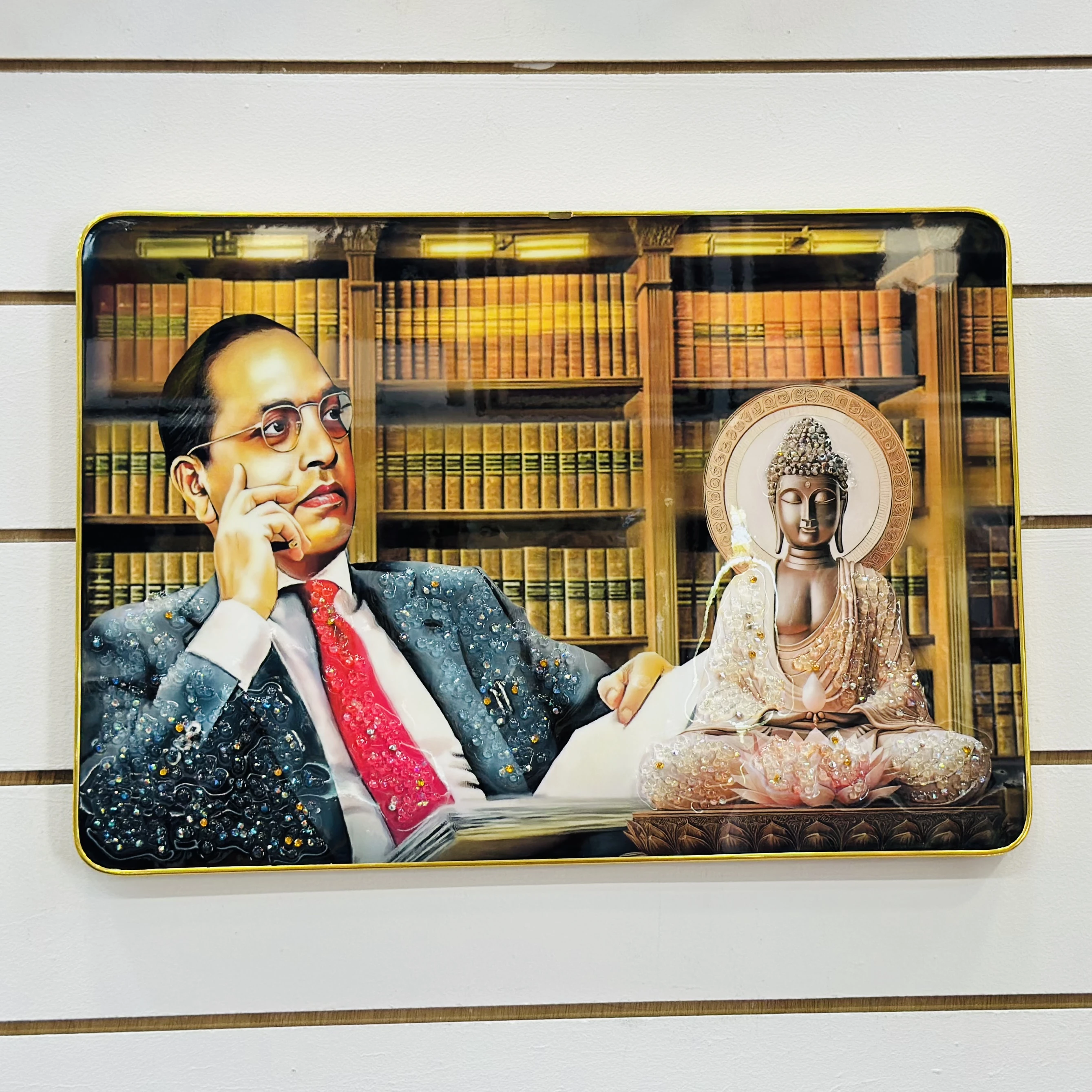 Dr. B. R. Ambedkar and Buddha Photo Frames(SKU-Y957JR)