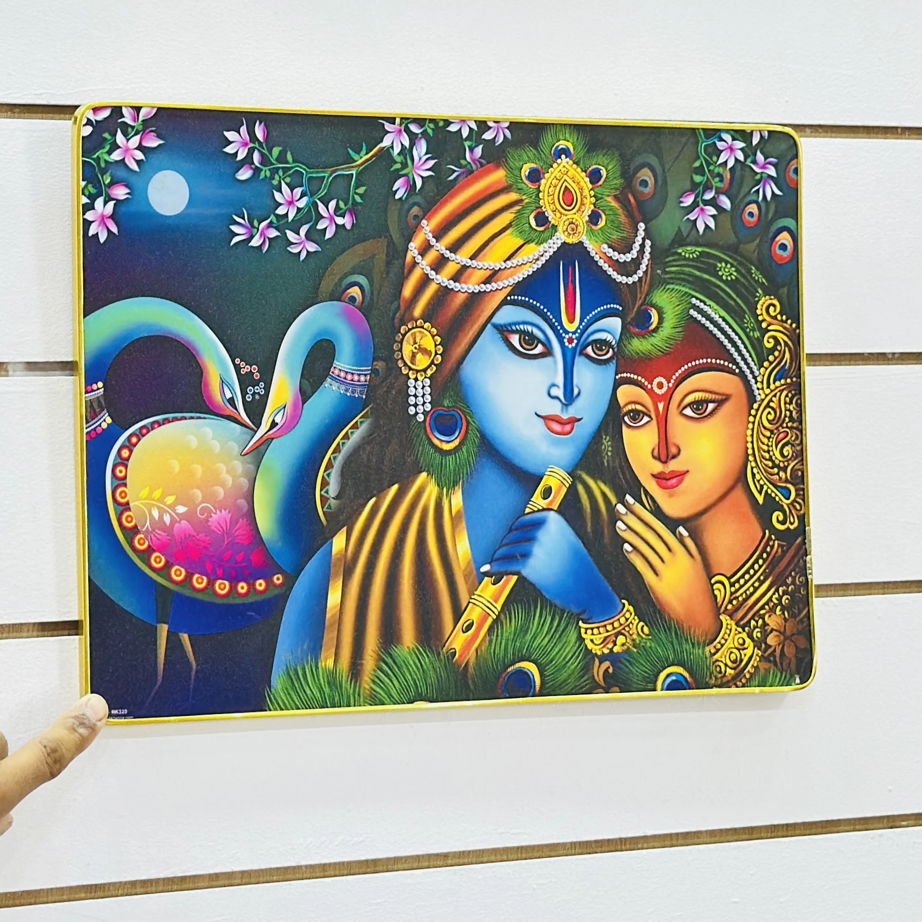 Radha Krishna wall painting Frame(SKU -7851IS)