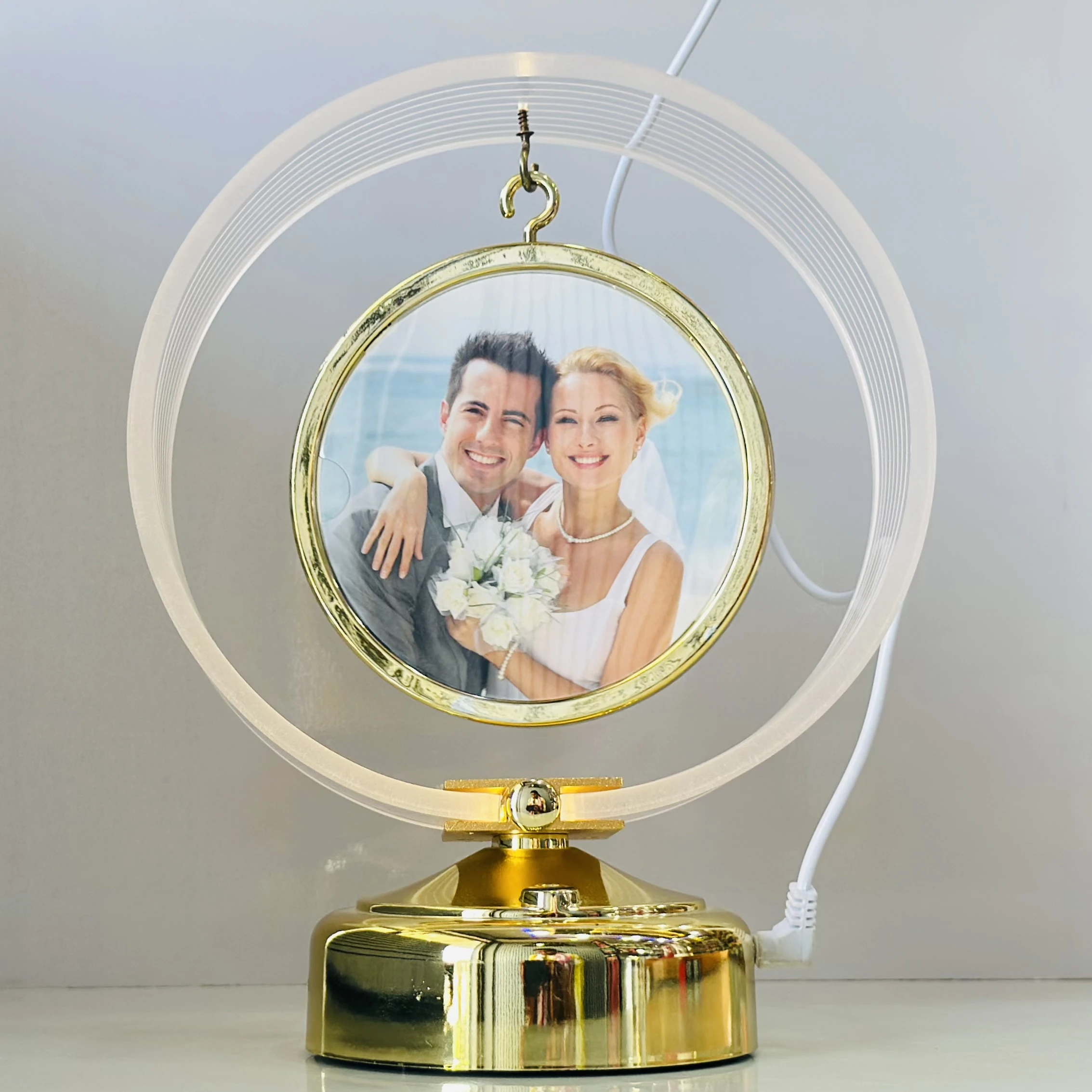 LED Table Lamp with Photo Frame(SKU-HUO4ZO)