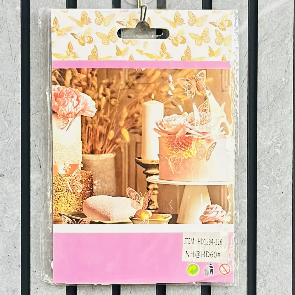package of 3D butterfly wall decorations