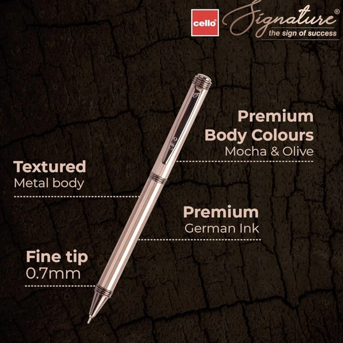Cello Signature Terra Ball Pen