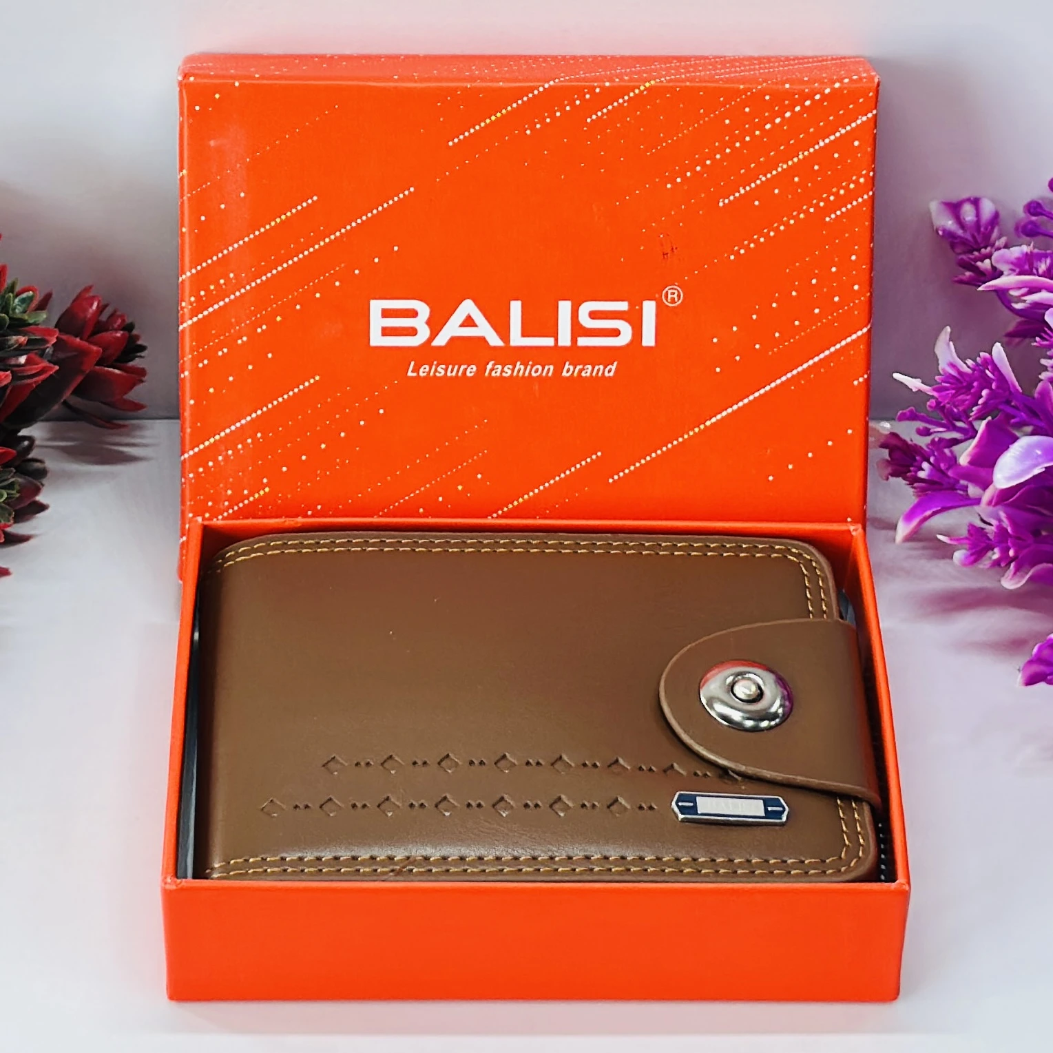 Balisi men's wallet made of PU leather