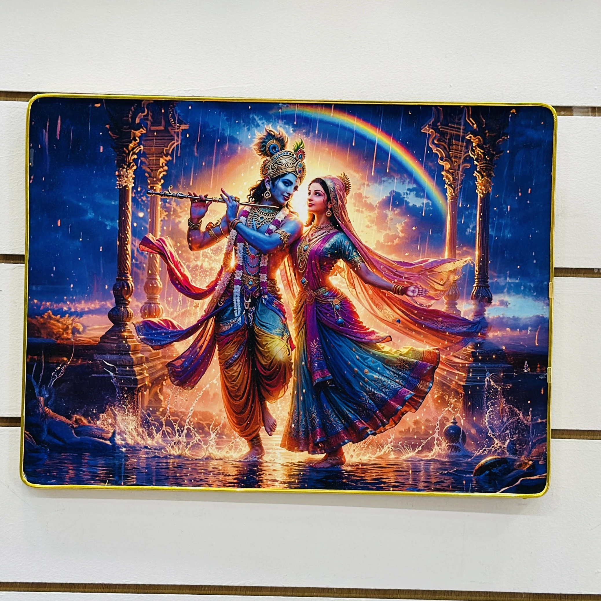 Hindu deities Radha and Krishna…. 86G6M3