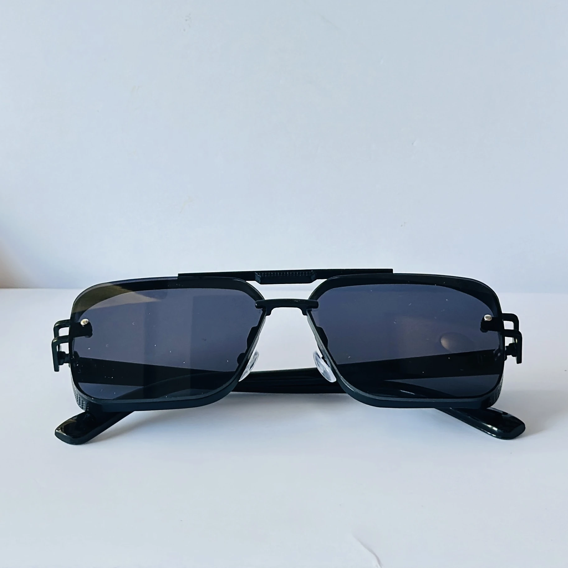 Black & Gunmetal Men's Sunglasses