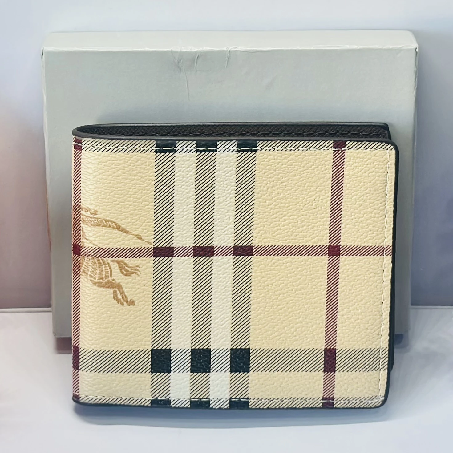 Burberry Nova Check bifold wallet