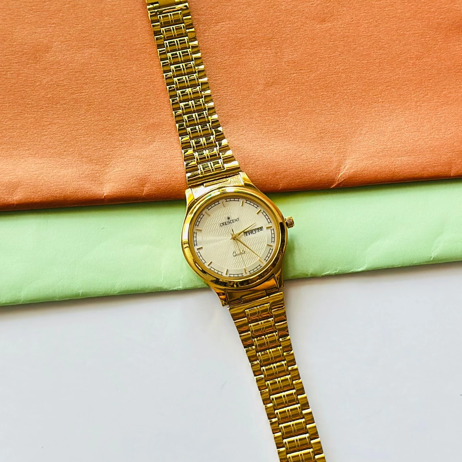 Crescent Analog watch