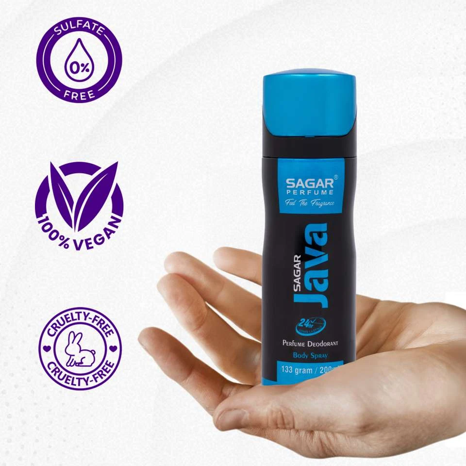 Sagar Java Perfume Deodorant Body Spray.
