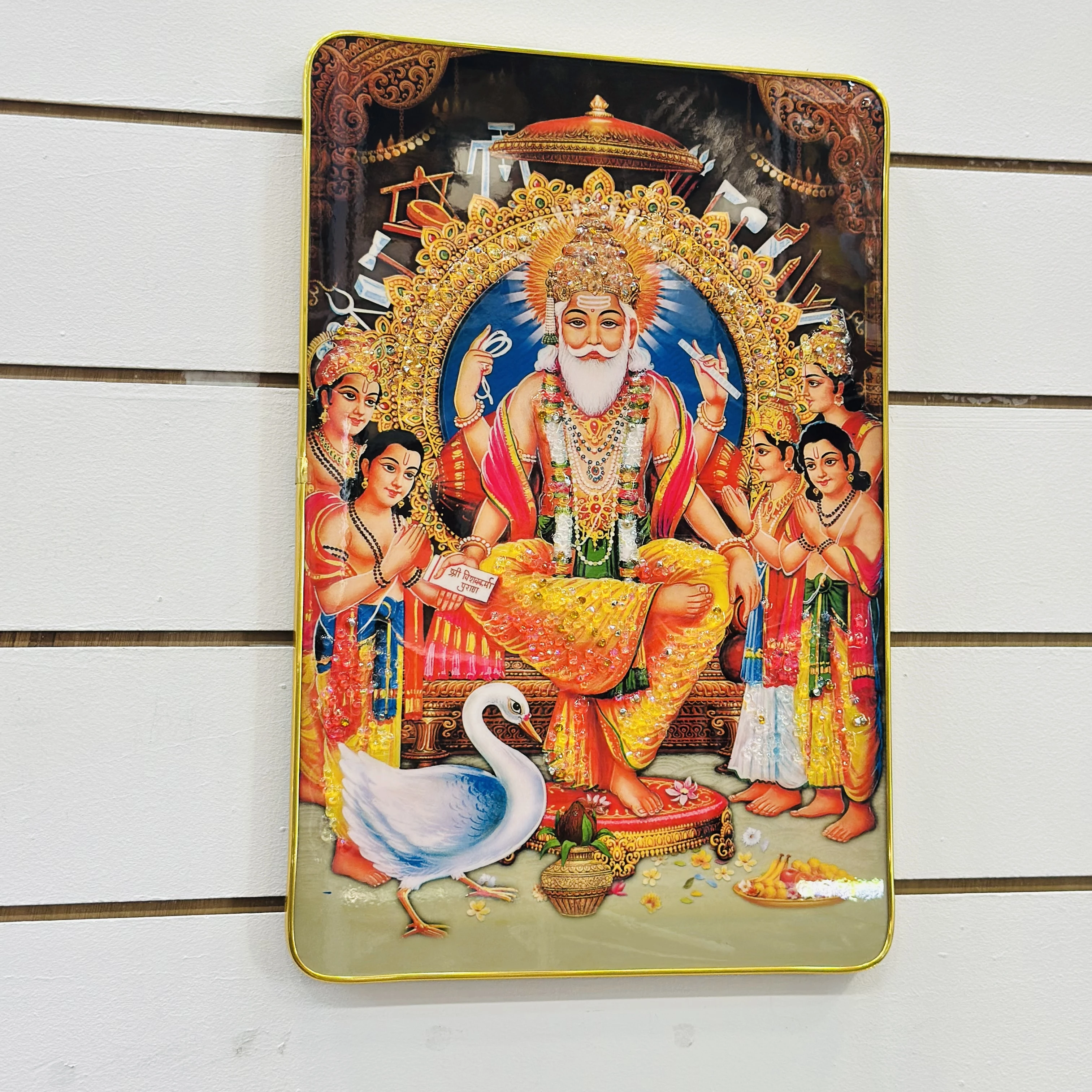 Lord Vishwakarma, the Hindu deity(SKU-u4I3MB)