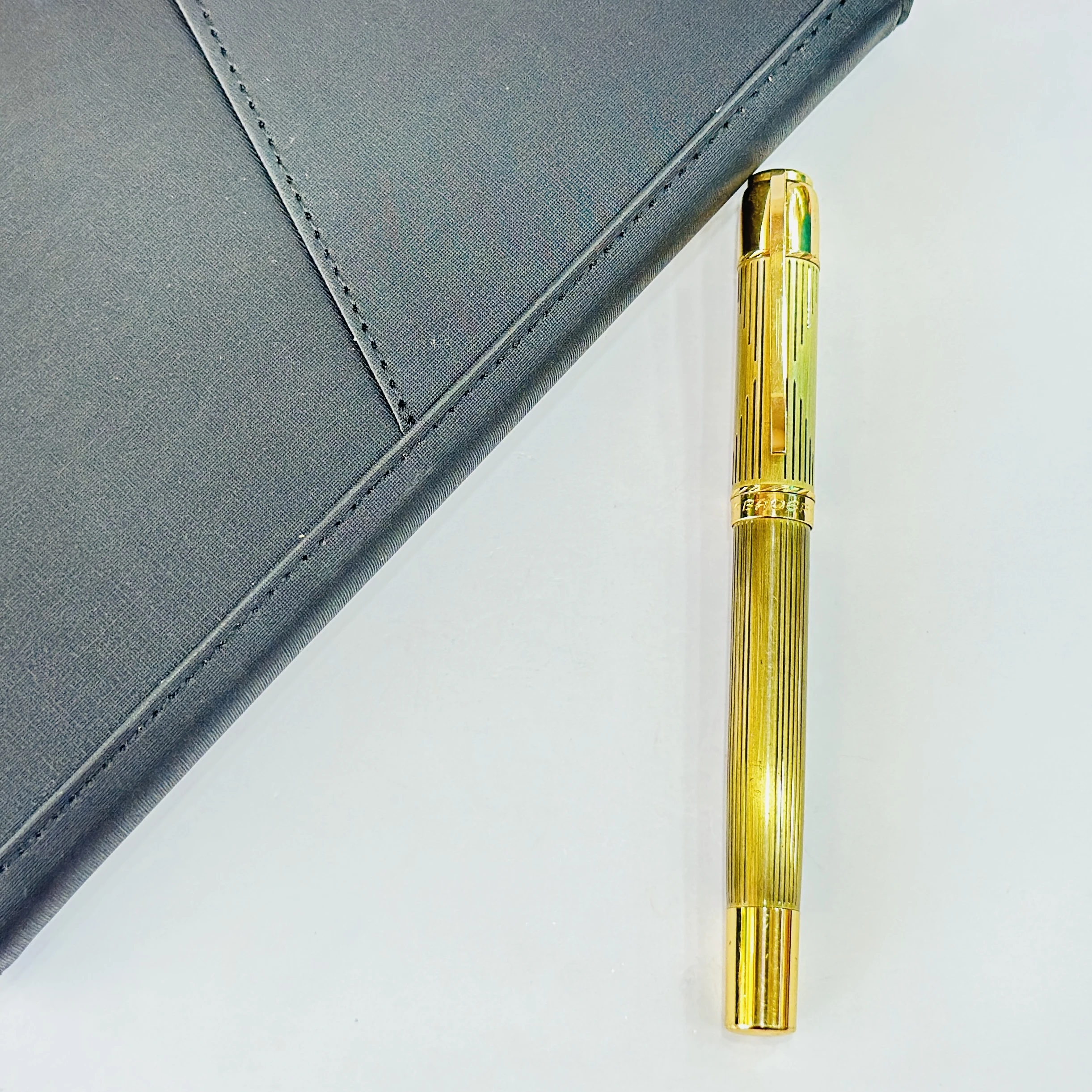 Gold colored Parker ballpoint pen