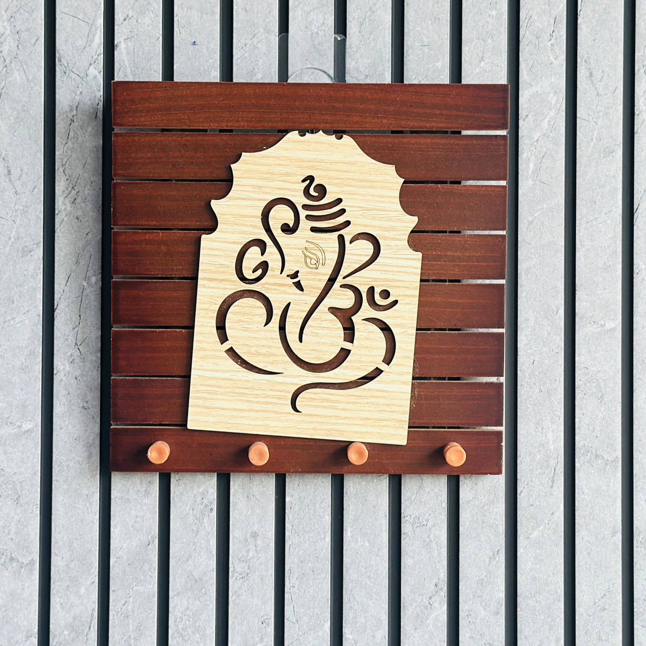 Ganpati bapa Face stencil for wall art(SKU-N5512H)