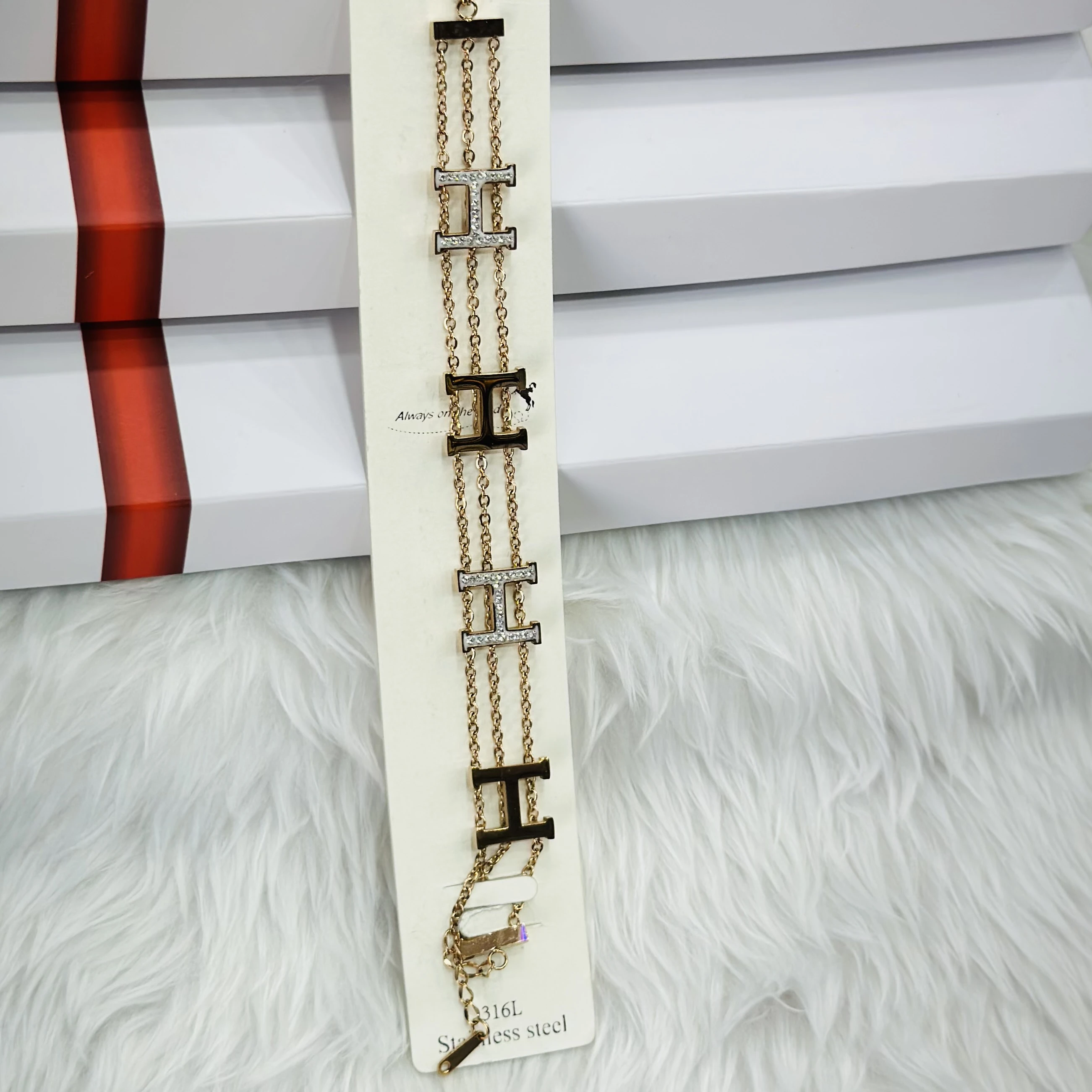 Gold plated Breslet for Girls
