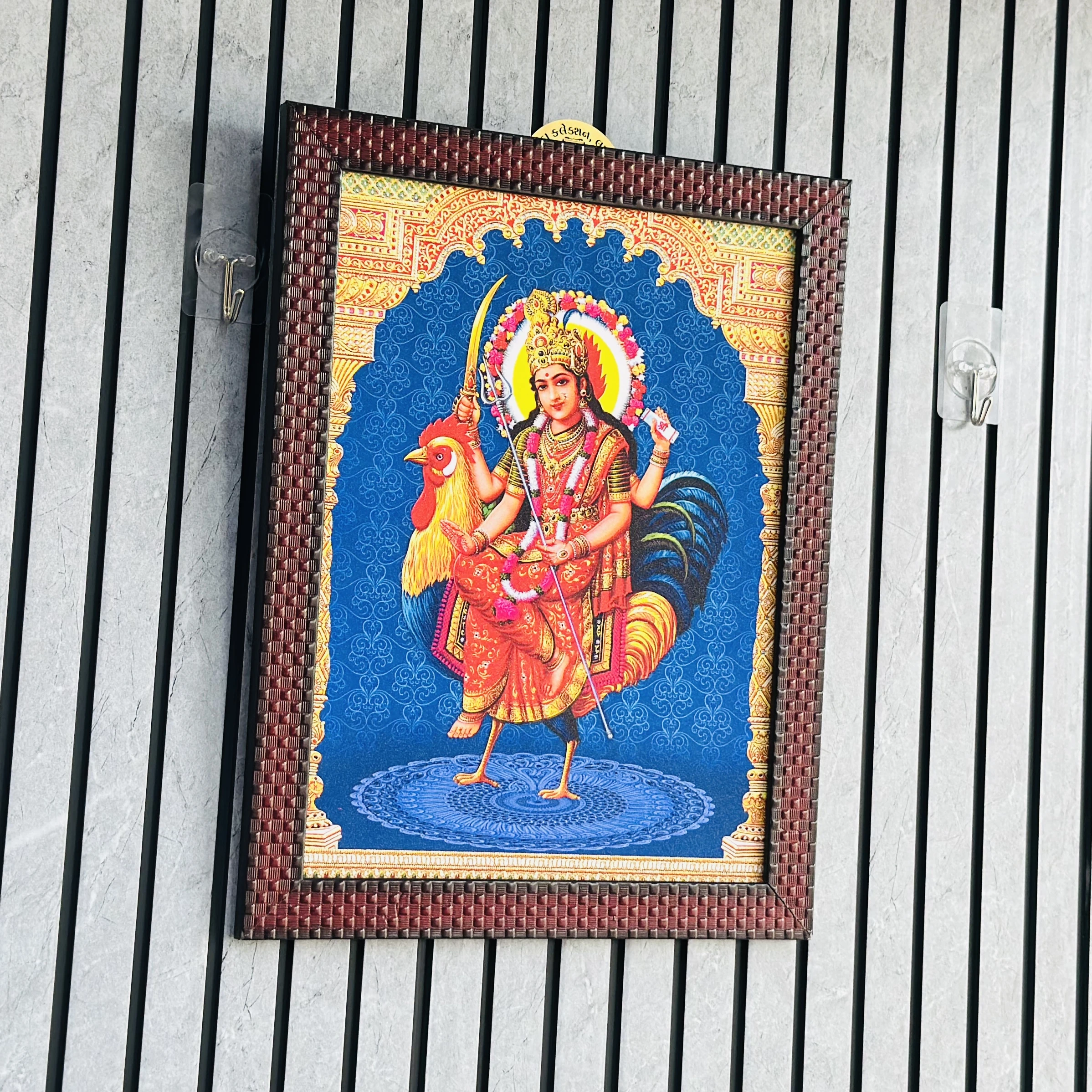 Bahuchar mataji frame (SKU-JOL4DF)