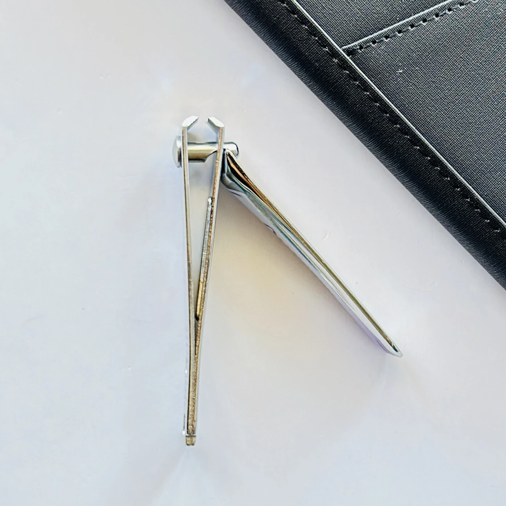 stainless steel nail clippers.