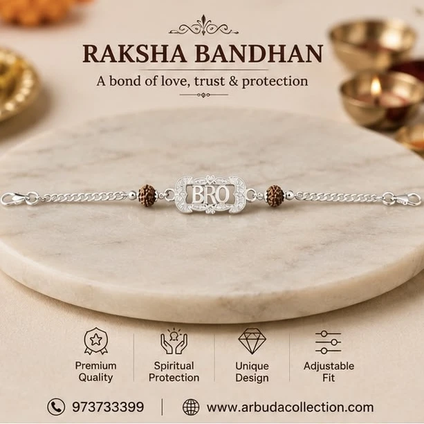 Bhai Nam Designer Rakhi