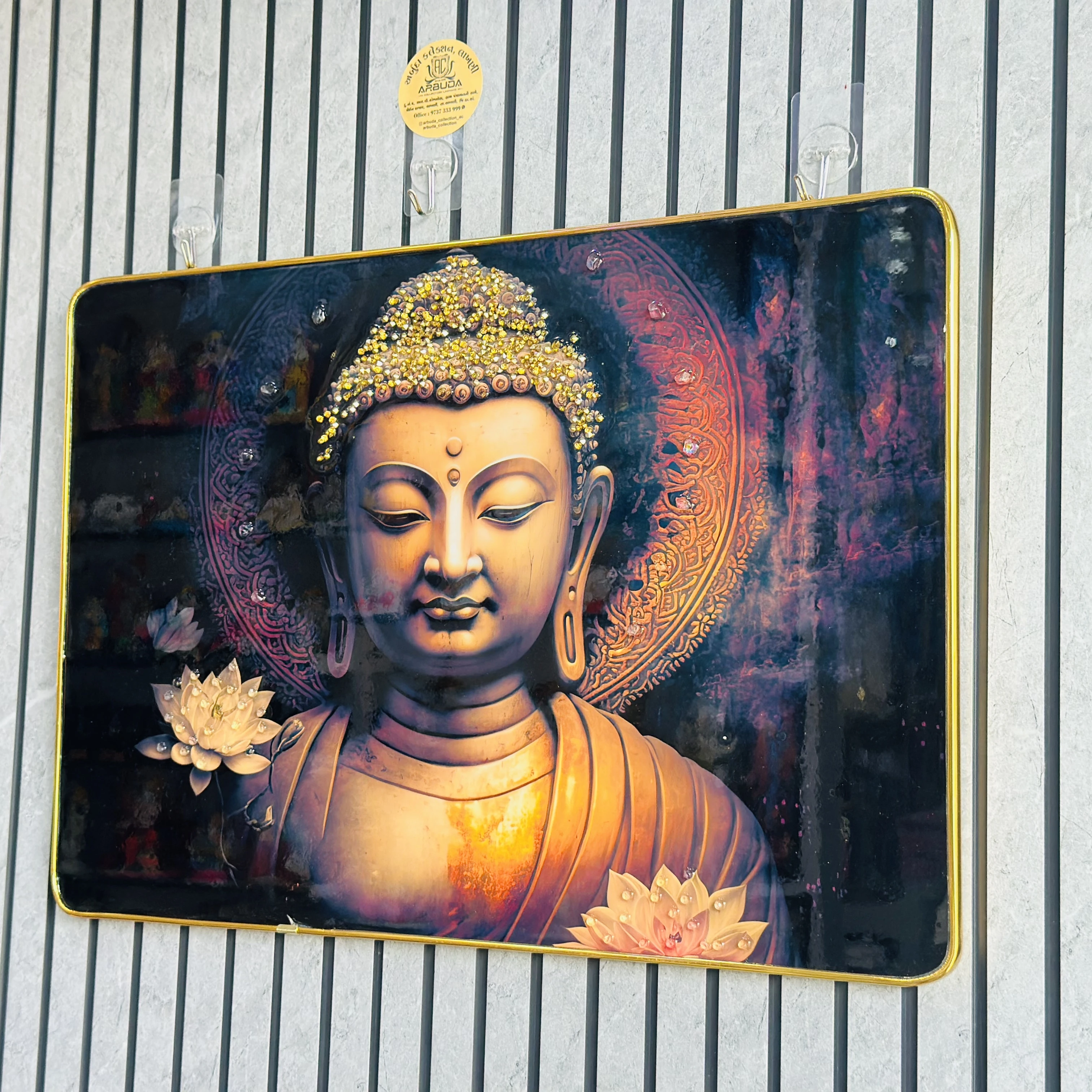 Gautam buddha wall art (SKU -3SVA6Y)