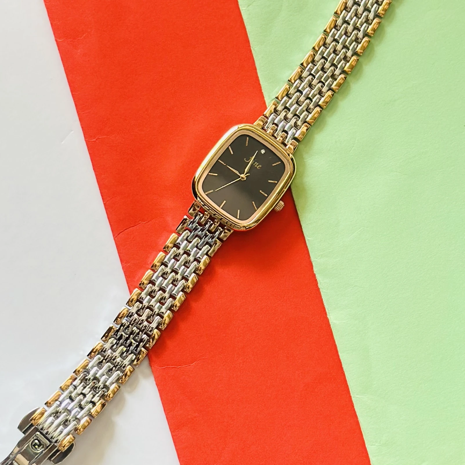 vintage Omega De Ville quartz watch