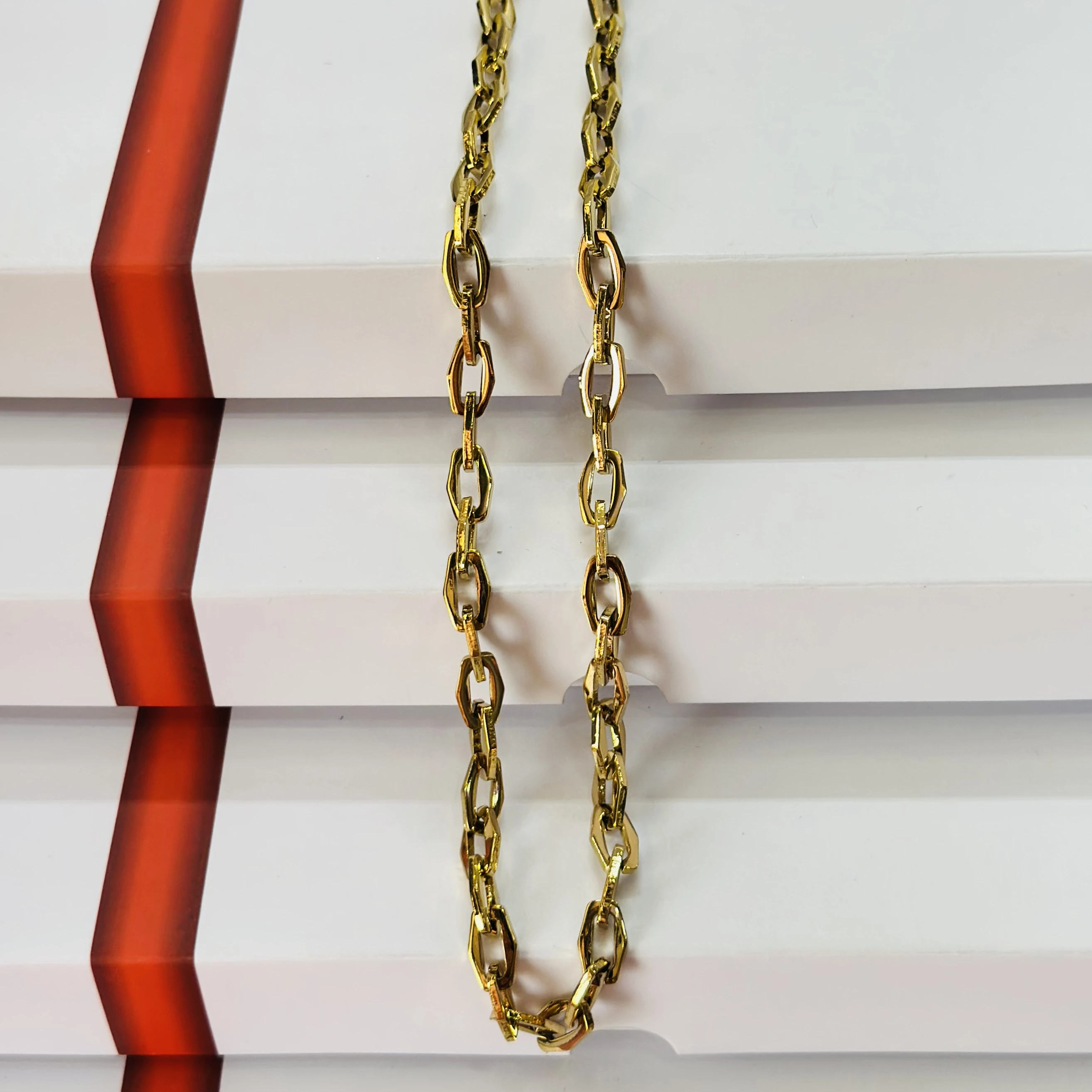 Gold plated design chain