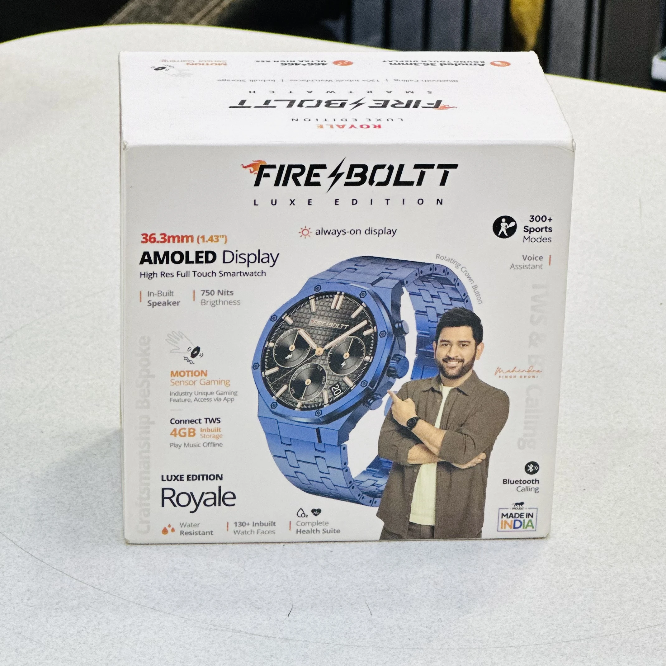 Fire-Boltt Royale Luxe Edition smartwatch. …Model No..BSW181