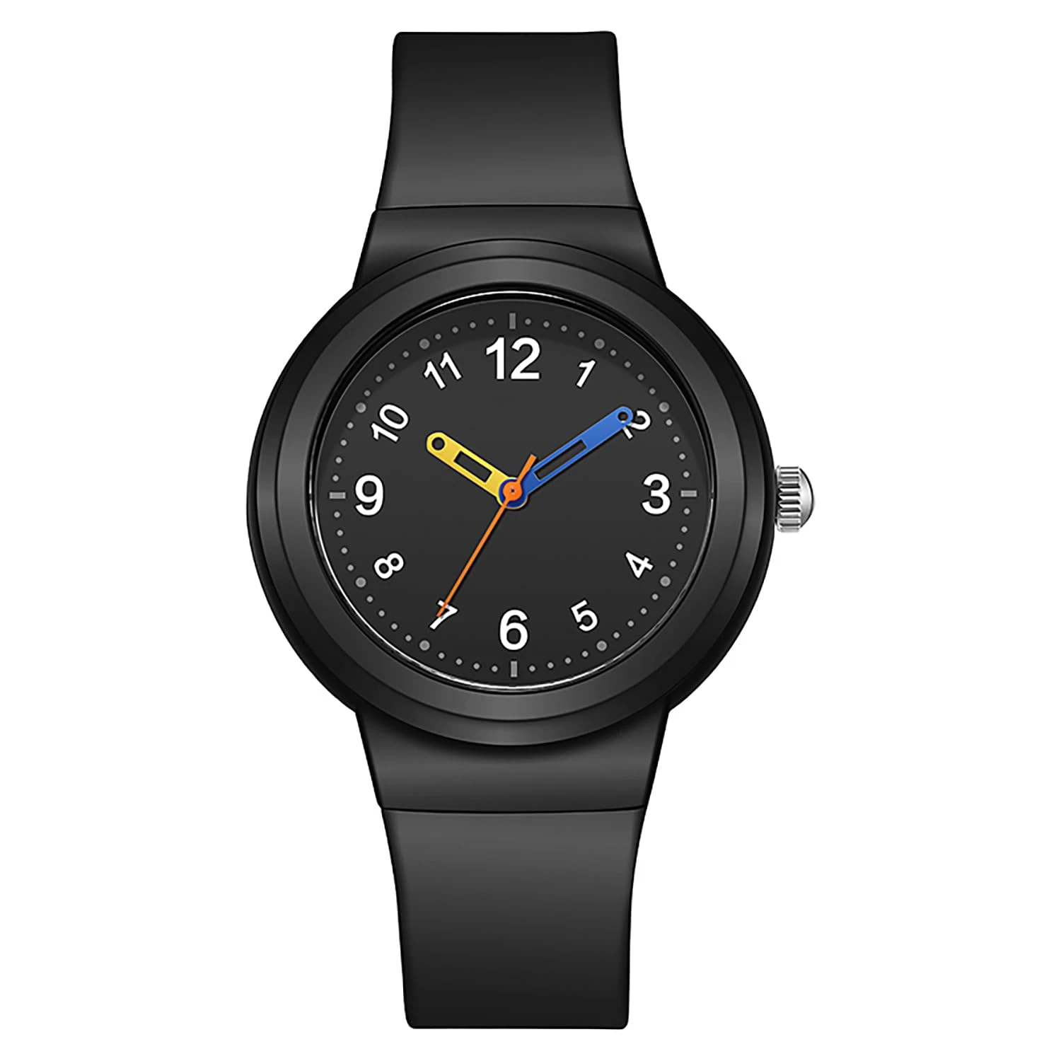 Analog Dial New Trend Number Display Teen Student Waterproof Wrist-Watch for Girls & Boys